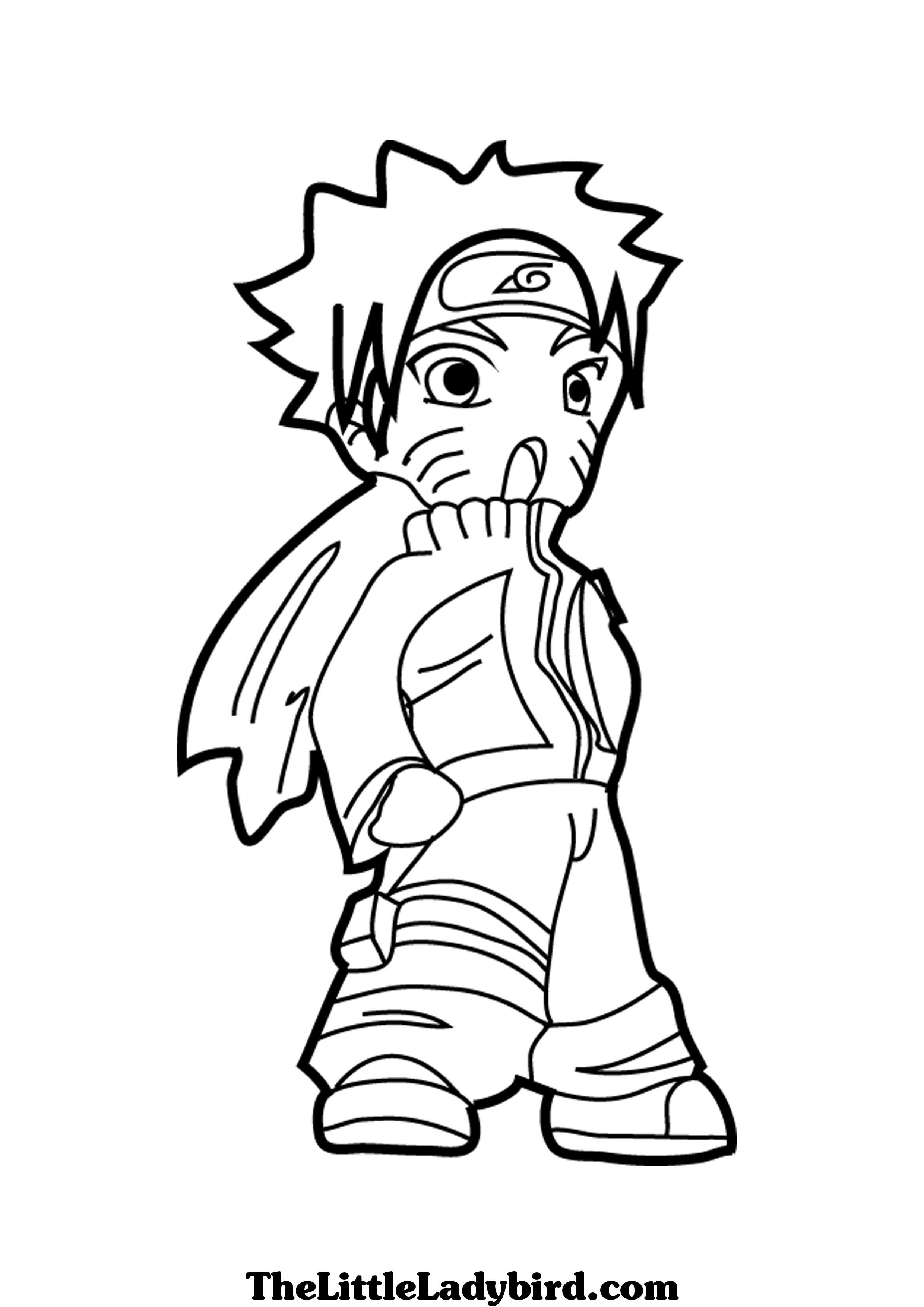 Awesome Photo of Anime Naruto Coloring Pages - vicoms.info