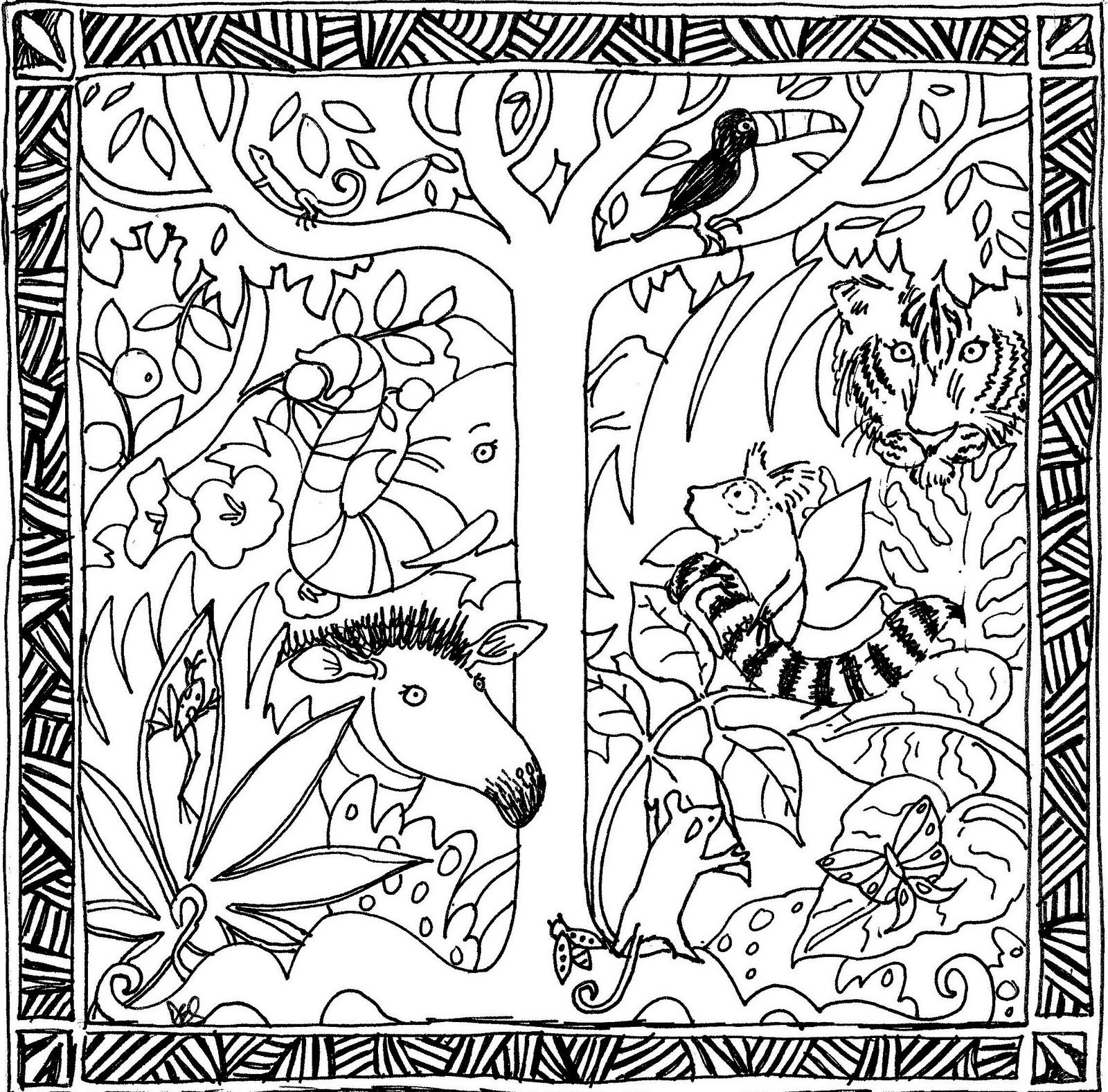 Animals In The Rainforest Coloring Pages Coloring Ideas Rainforestoloring Pages To Print Wealth Launching