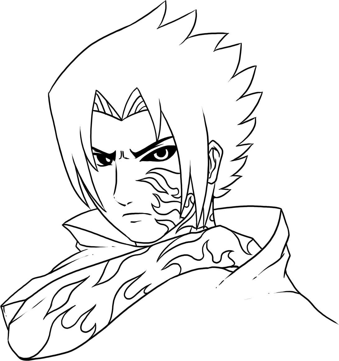 Anime Naruto Coloring Pages Free Printable Naruto Coloring Pages For Kids