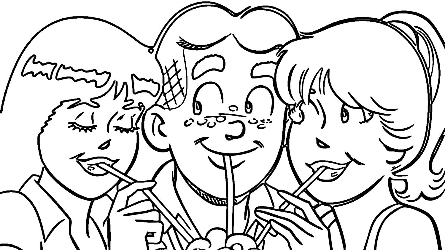 Archie Coloring Pages Archie Comics Coloring Page Wecoloring