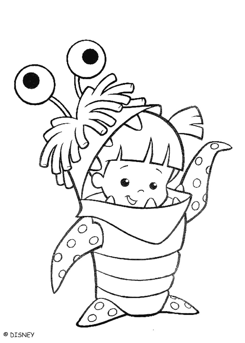 Archie Coloring Pages Monster Inc Coloring Pages