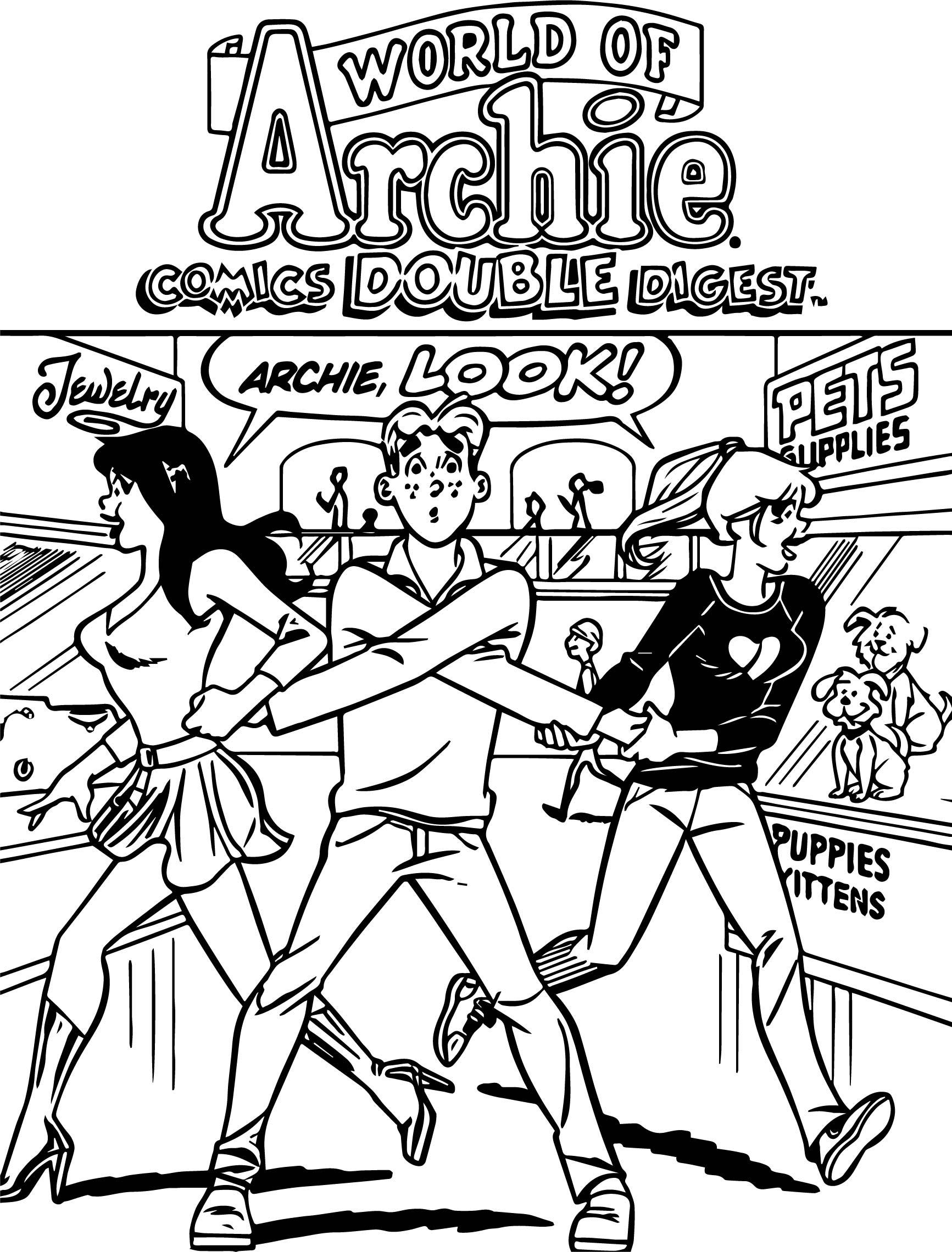 Archie Coloring Pages Riverdale Coloring Pages 123 Coloring