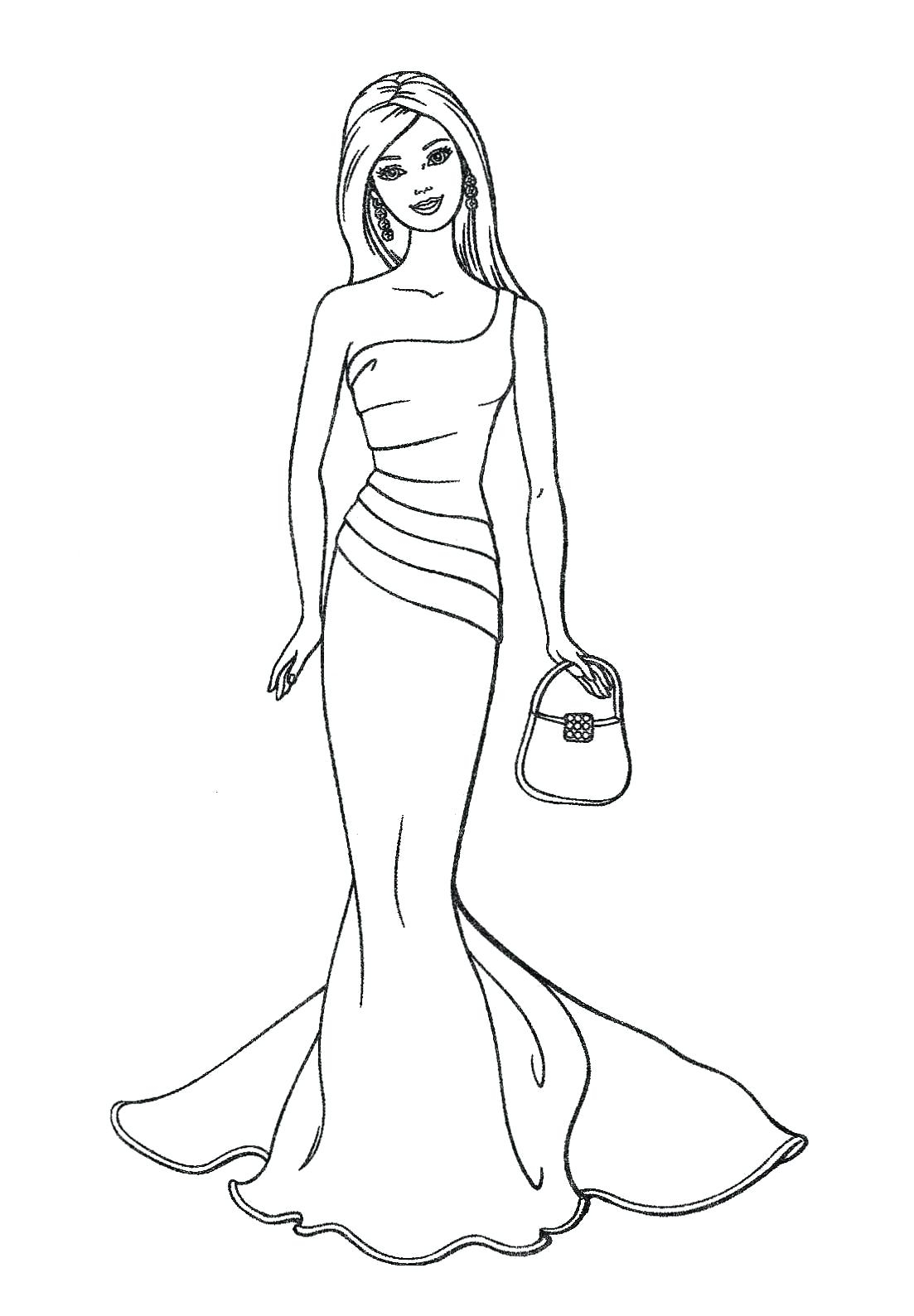 Ballerina Coloring Pages For Kids Free Ballerina Coloring Pages Eastbaypaperco