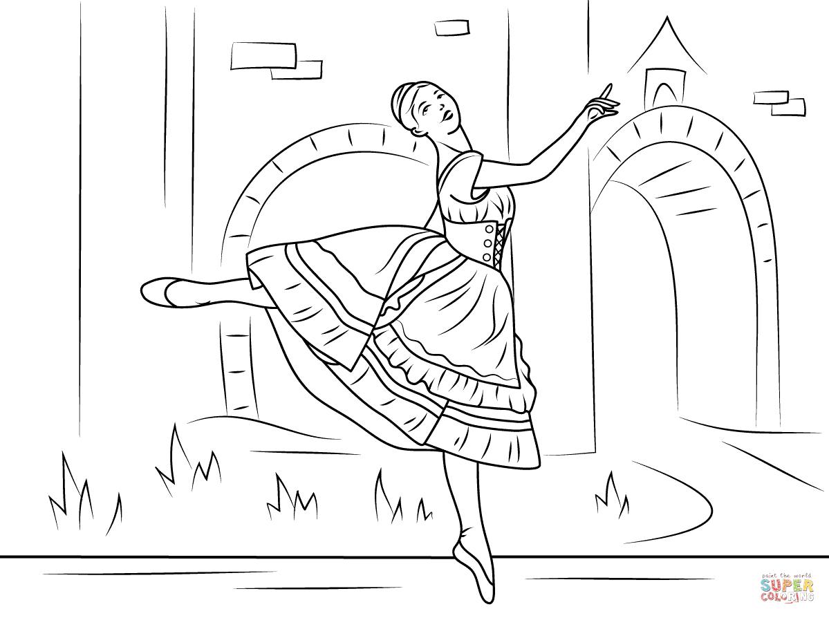 Ballerina Printable Coloring Pages Ballet Coloring Pages Free Coloring Pages