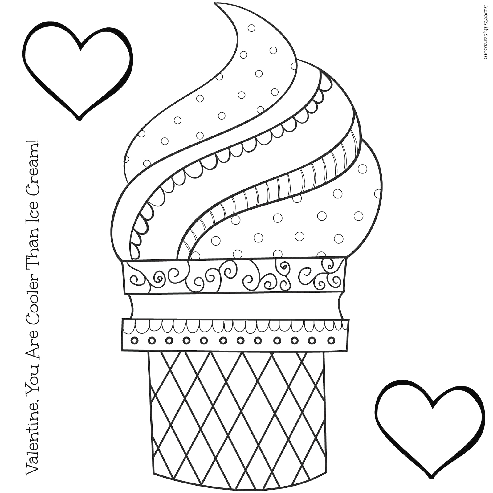 Banana Split Coloring Page Ice Cream Sundae Coloring Page 21260 736736 Coloriorinfo