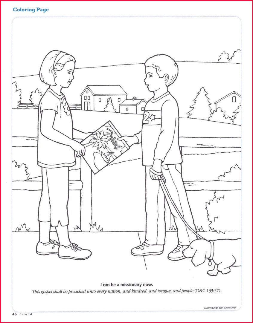 Barnabas Coloring Page Coloring Pages Lds Missionary Coloring Page Sister Paul Barnabas