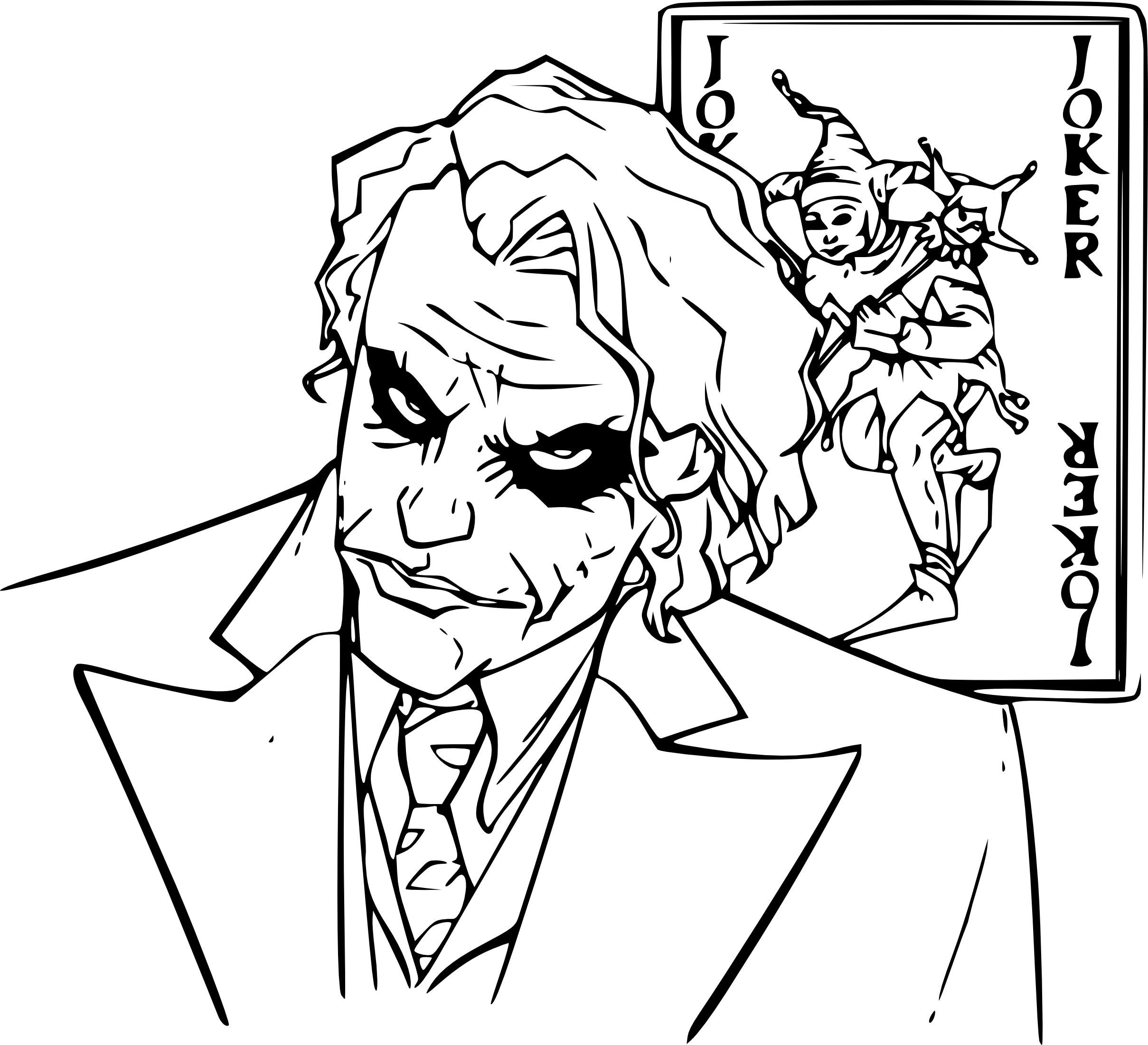 Batman And Joker Coloring Pages 24 The Joker Coloring Pages Compilation Free Coloring Pages