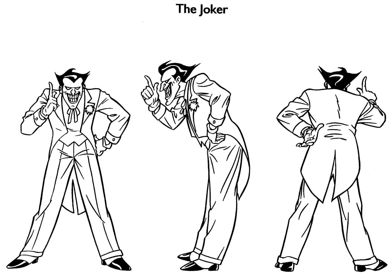 Batman And Joker Coloring Pages Joker Coloring Pages Best Coloring Pages For Kids
