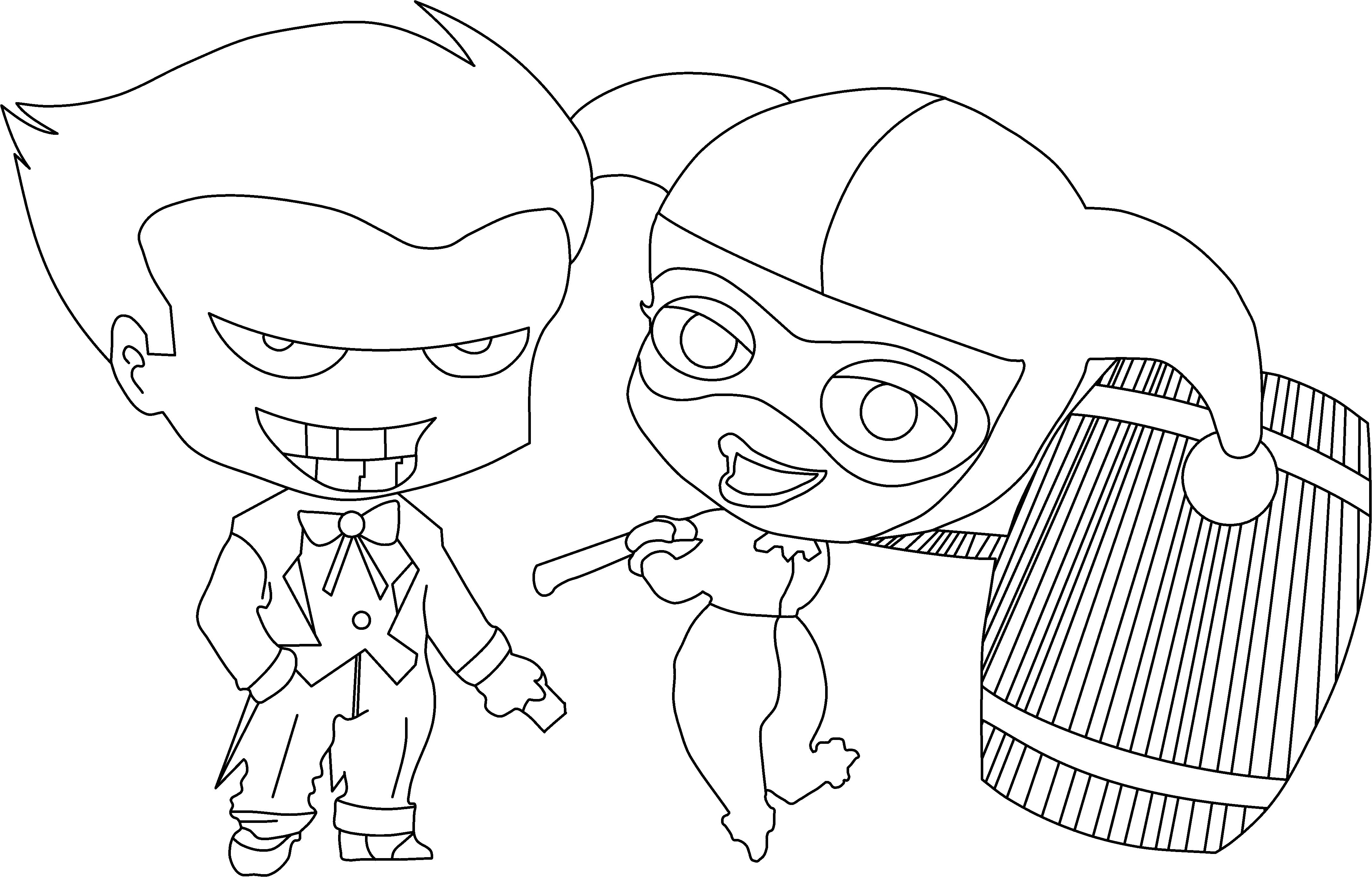 Batman And Joker Coloring Pages Joker Coloring Pages Coloring Home