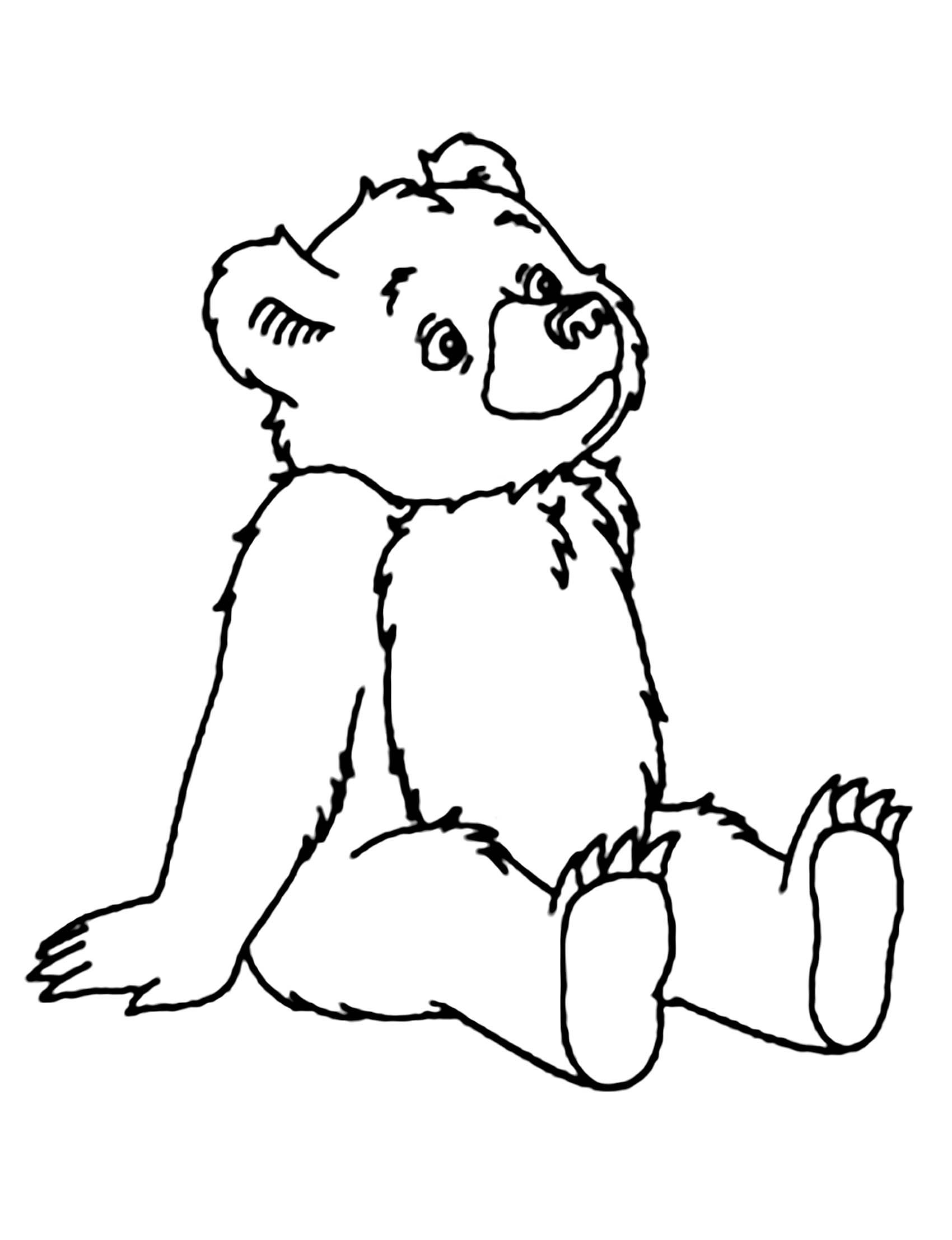 Bears Coloring Pages Bears To Download Bears Kids Coloring Pages