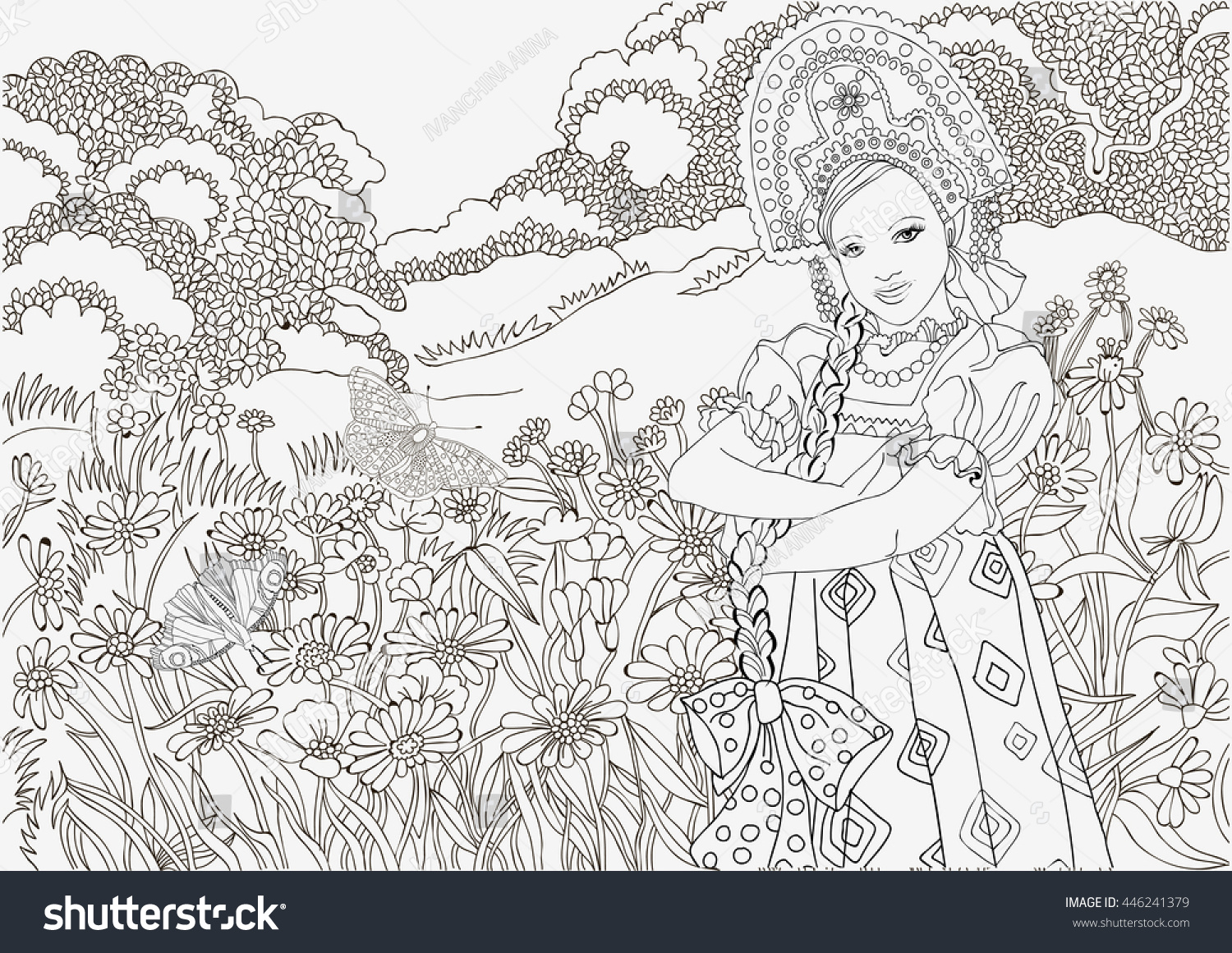 Beautiful Nature Coloring Pages Coloring Ideas Harmony Of Nature Adult Coloring Book Pg Colors