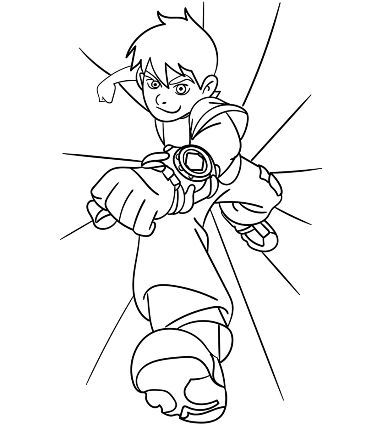 Ben 10 Coloring Pages Online Ben 10 Coloring Pages 20 Free Printable For Little Ones