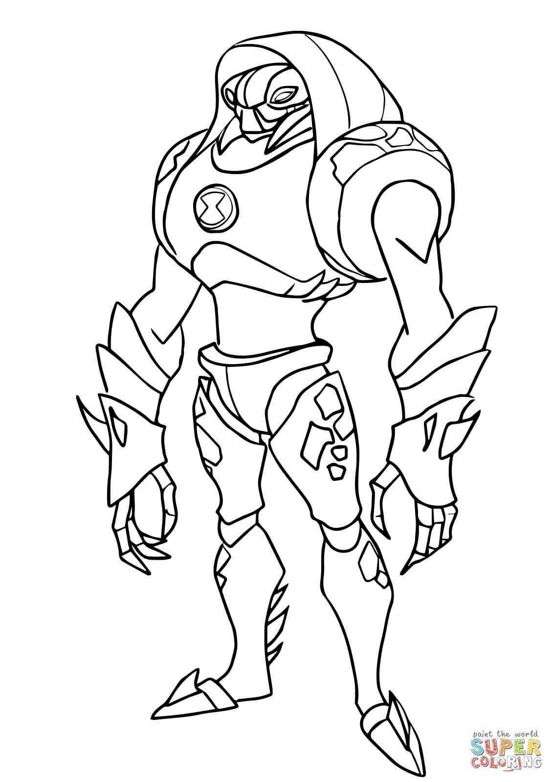 Ben 10 Coloring Pages Online Classic Ben 10 Coloring Pages Waggapoultryclub