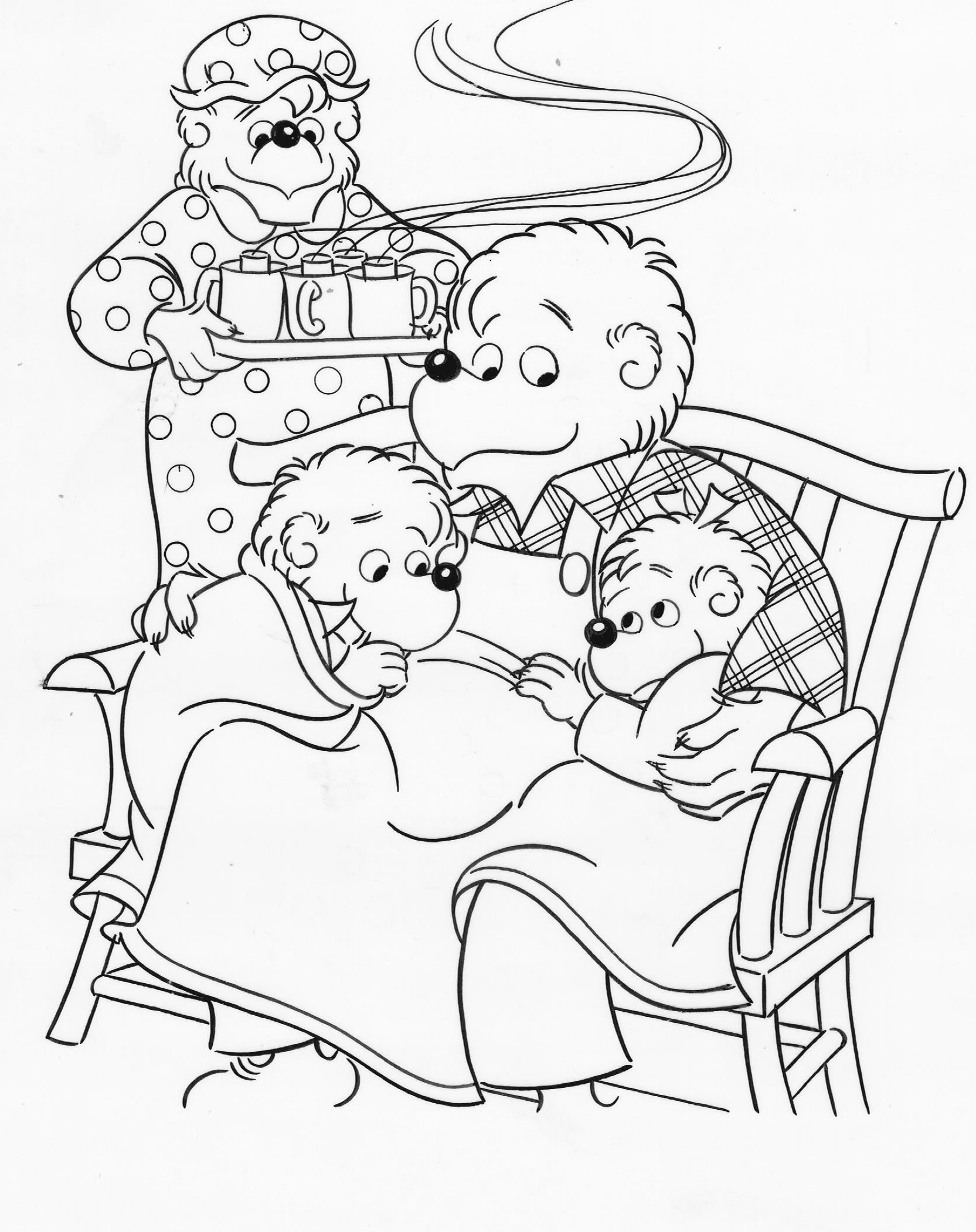 Berenstain Bears Coloring Pages Berenstain Bears Coloring Pages At Getdrawings Free For