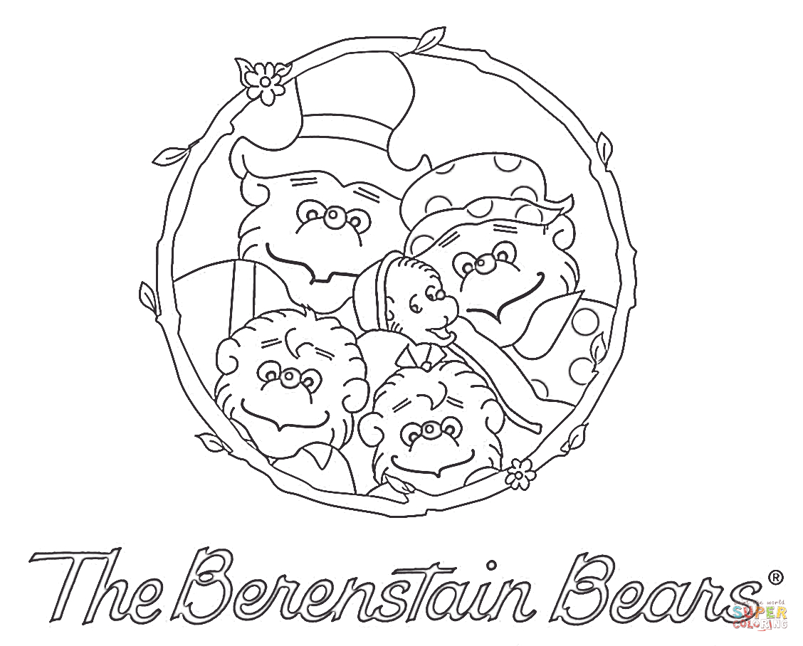 Berenstain Bears Coloring Pages Berenstain Bears Coloring Pages Free Coloring Pages