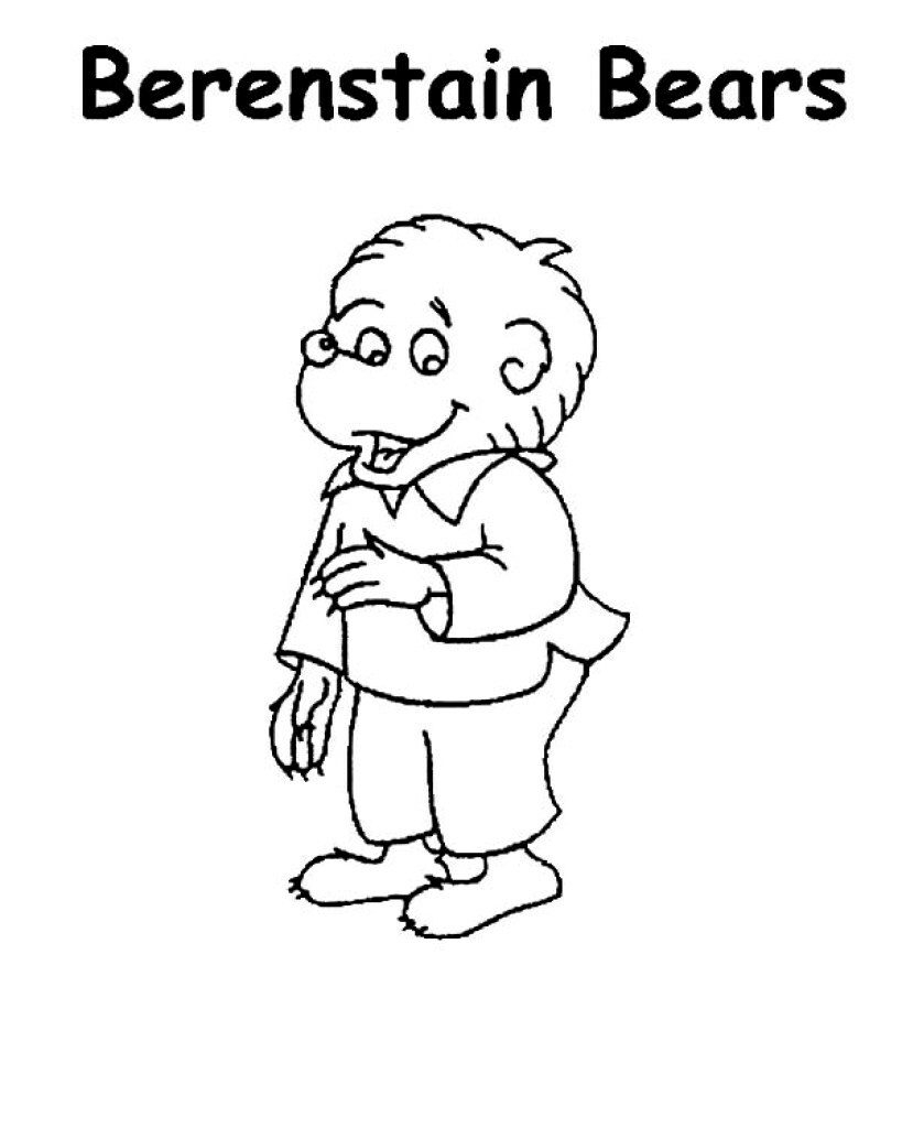 Berenstain Bears Coloring Pages Coloring Coloring Berenstain Bears Pages Luxurious Electrohub Club