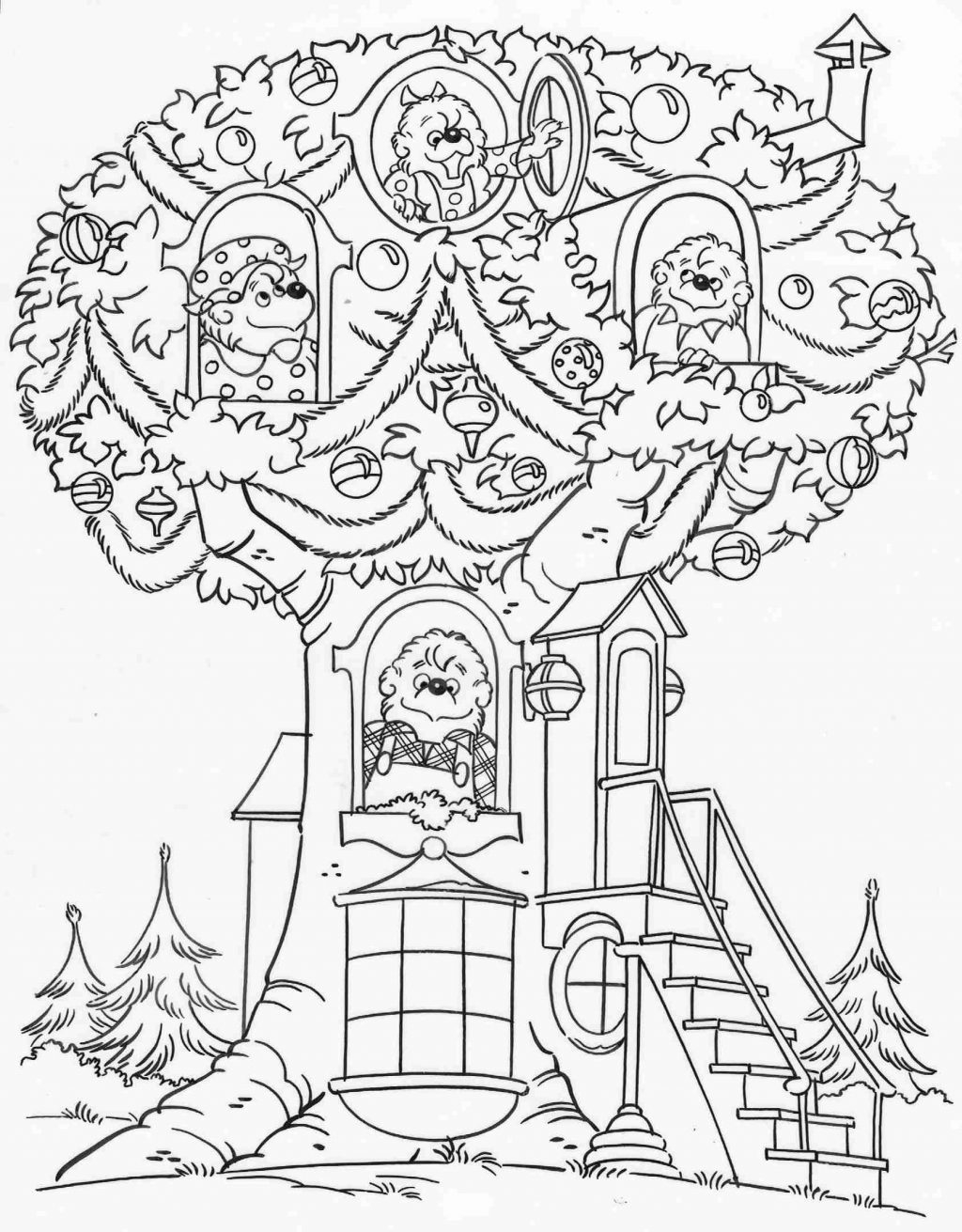 Berenstain Bears Coloring Pages Coloring Page Elegant Berenstain Bears Coloring Pages In Free Kids