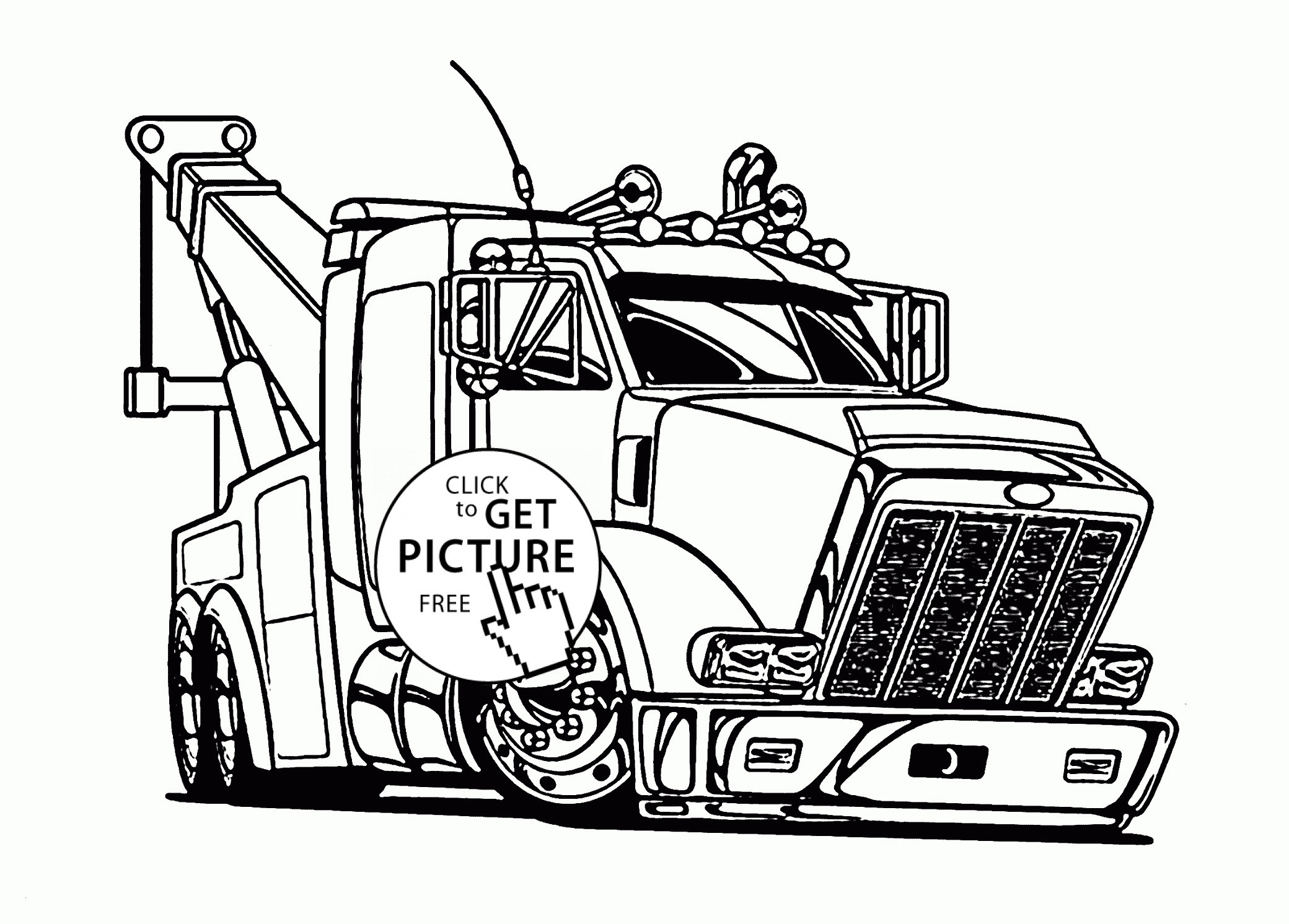 Big Truck Coloring Pages Coloring Pages And Books Semi Truck Coloring Pages Free Semi Truck
