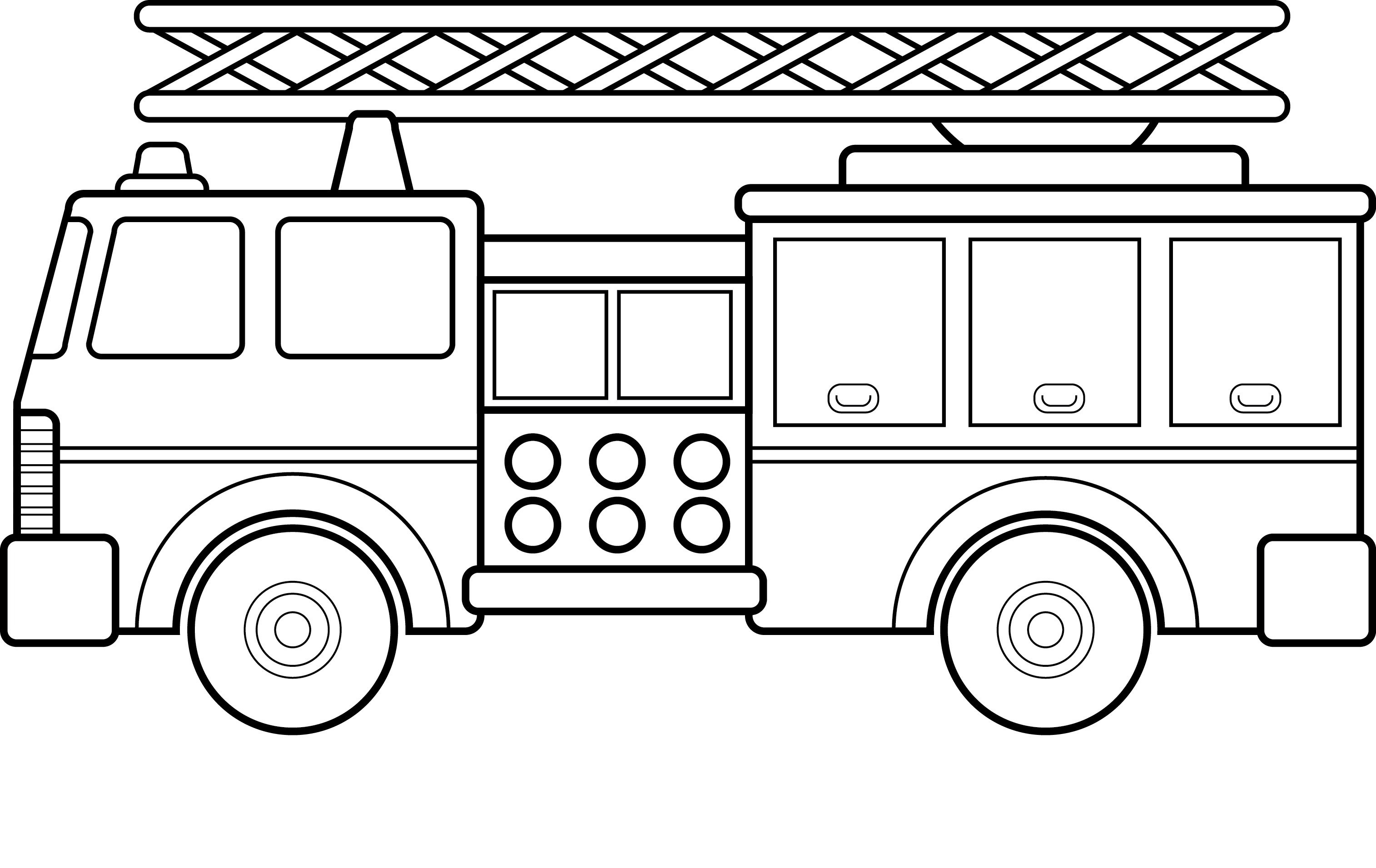Big Truck Coloring Pages Fire Truck Coloring Pages Jvzooreview