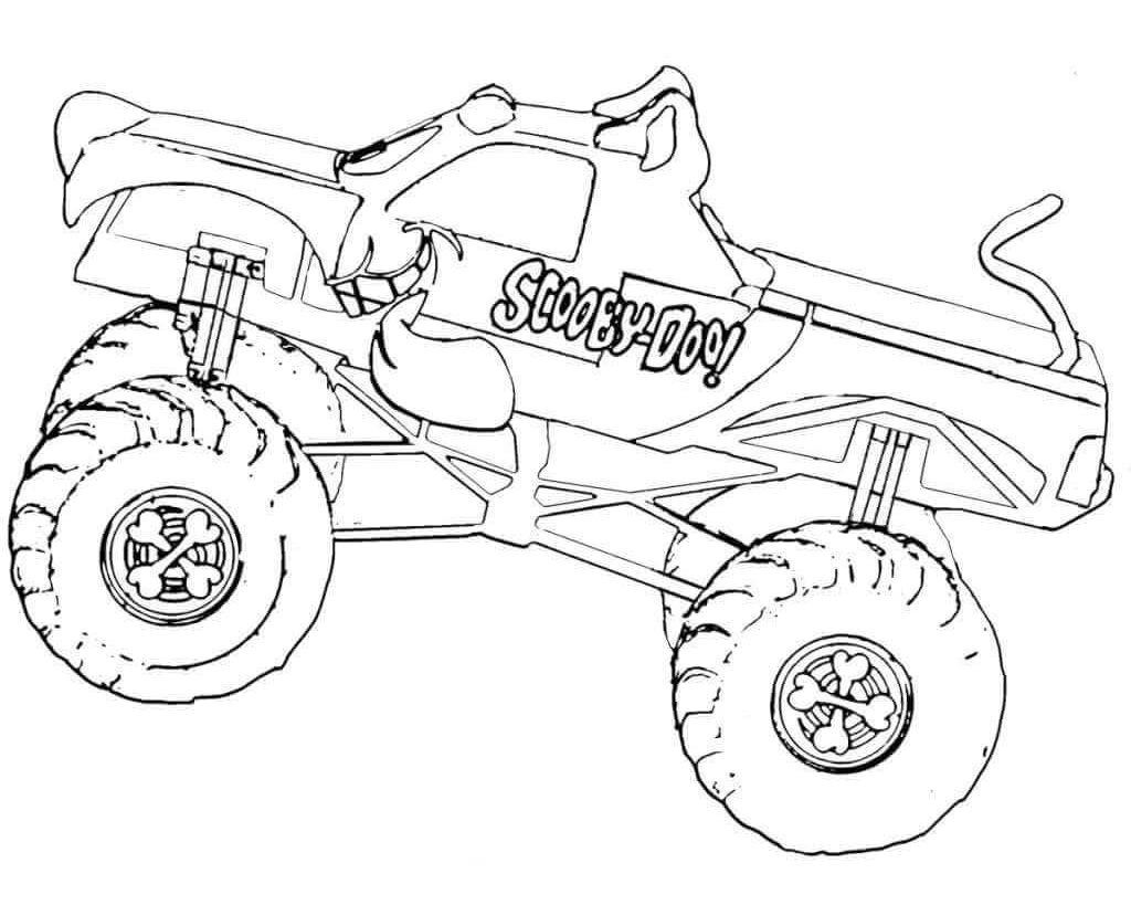 Big Truck Coloring Pages Stunning Ideas Coloring Pages Monster Truck 10 Jam To Print Free