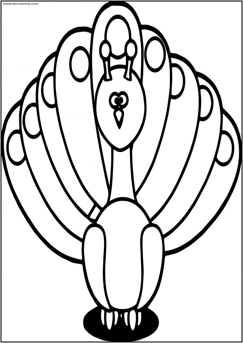 Bird Color Pages Coloring Bird Peacock Free Printable Coloring Page Colouring Pages