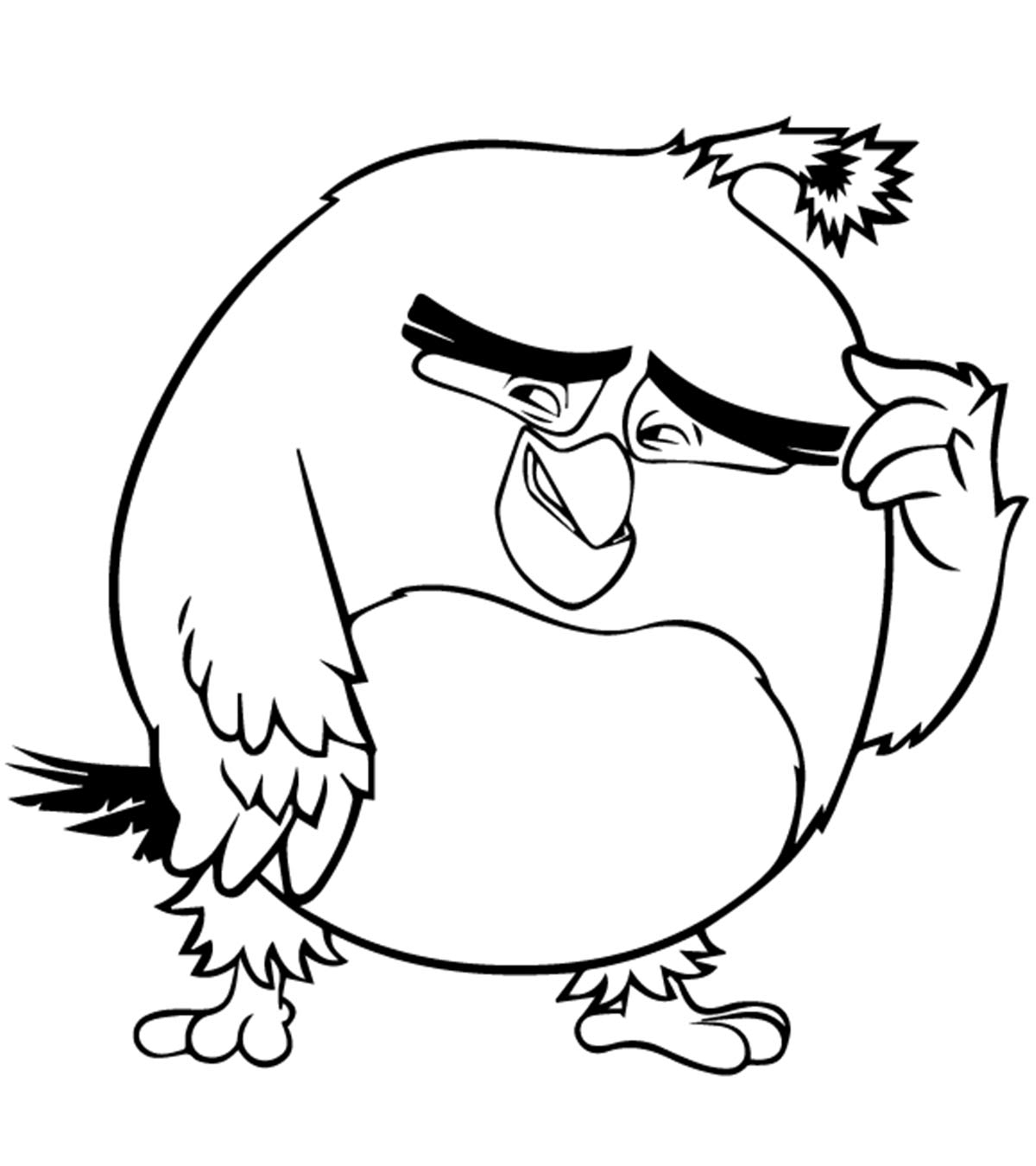 Bird Color Pages Top 40 Free Printable Angry Birds Coloring Pages Online