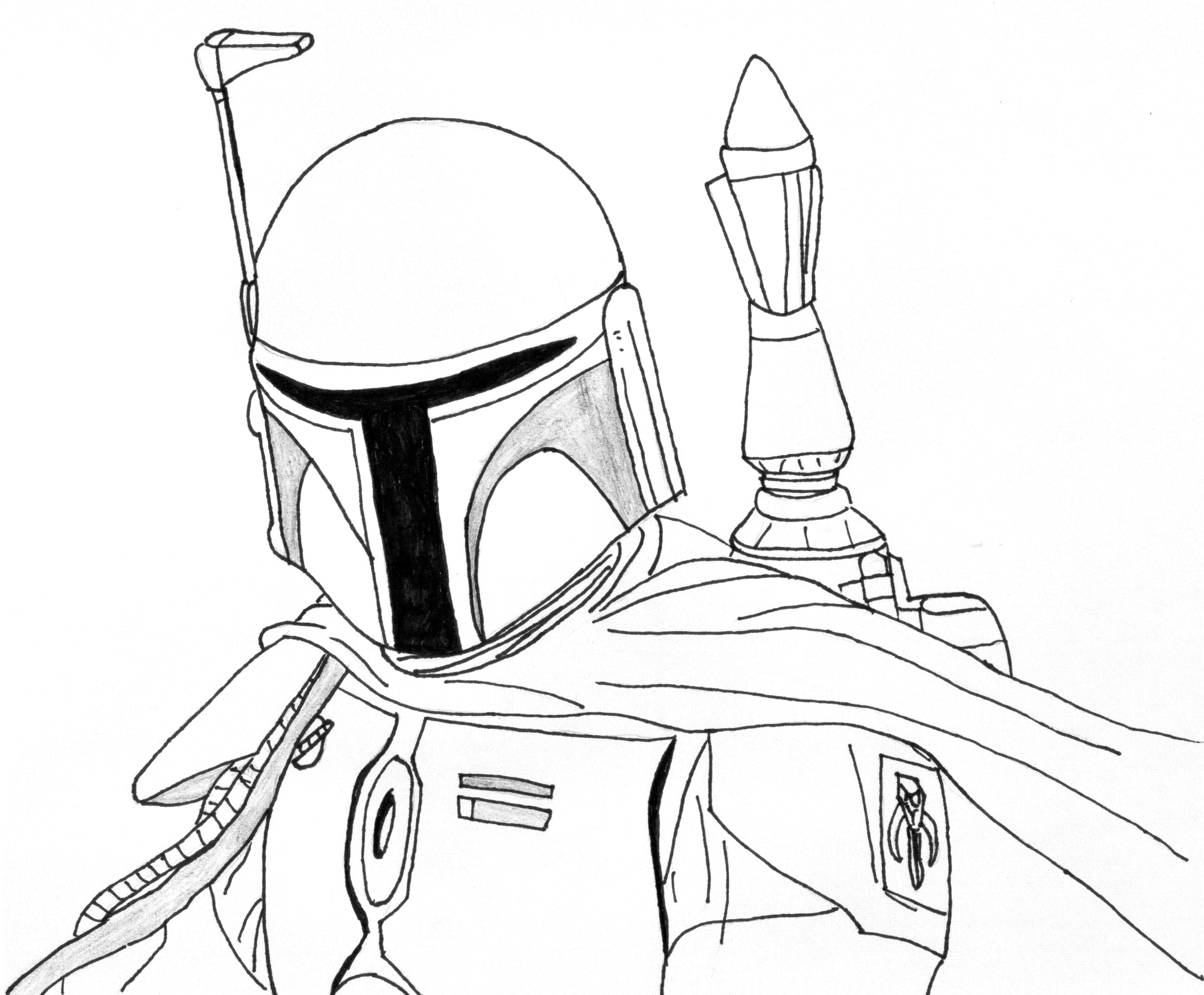 Boba Fett Coloring Page Coloriage Boba Fett Lovely Star Wars Coloring Pages Boba Fett