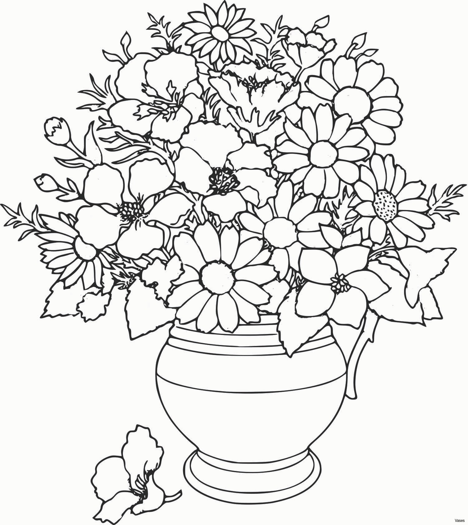 Bouquet Of Flowers Coloring Page Images Of Printable Flower Vase Coloring Pages Sabadaphnecottage