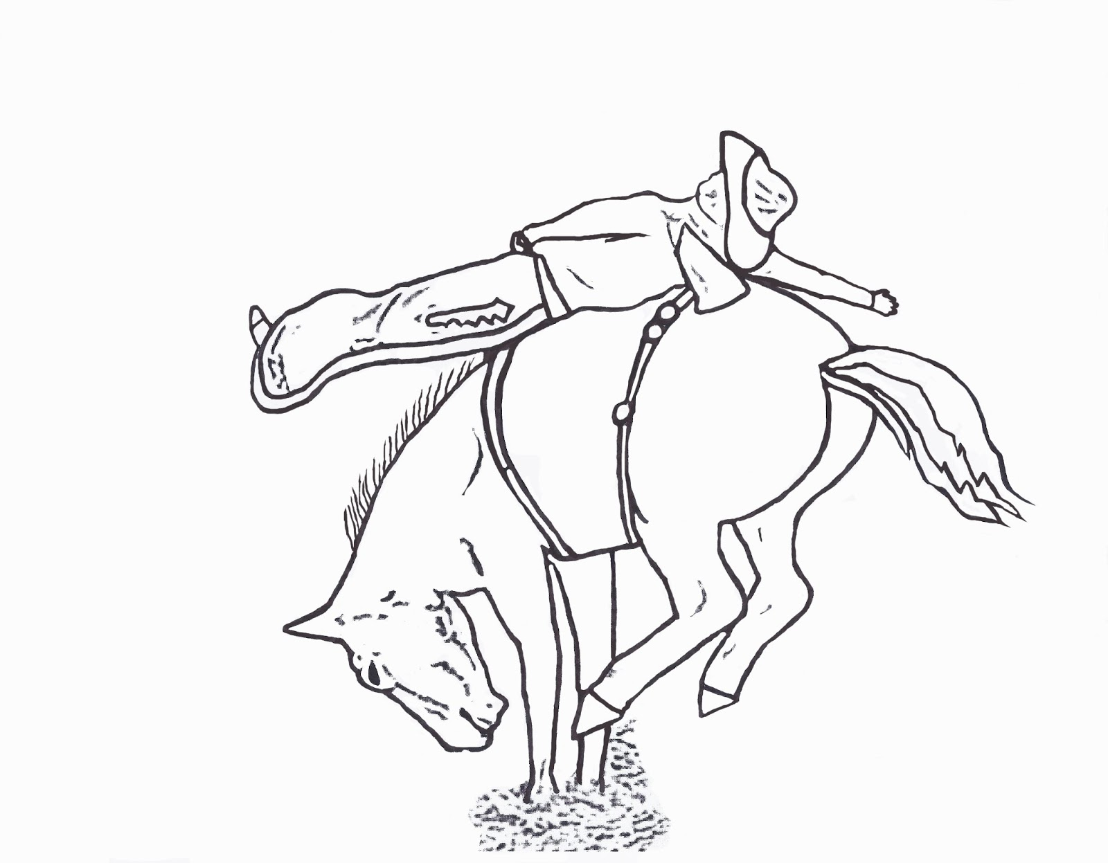 Bull Riding Coloring Pages Free Bull Rider Coloring Pages Fondos De Pantalla