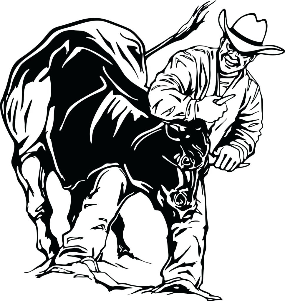 Bull Riding Coloring Pages Rodeo Bull Coloring Pages Reddogsheetco