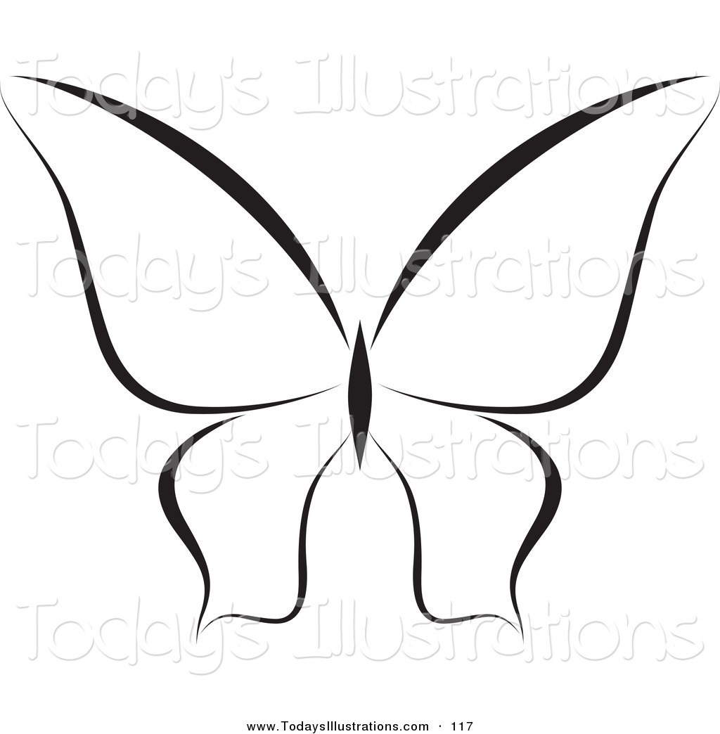 Butterfly Outline Coloring Page Butterfly Outline Coloring Page Butterfly Outline Coloring Pages