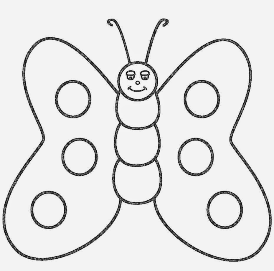 Butterfly Outline Coloring Page Outline Of Butterfly For Colouring