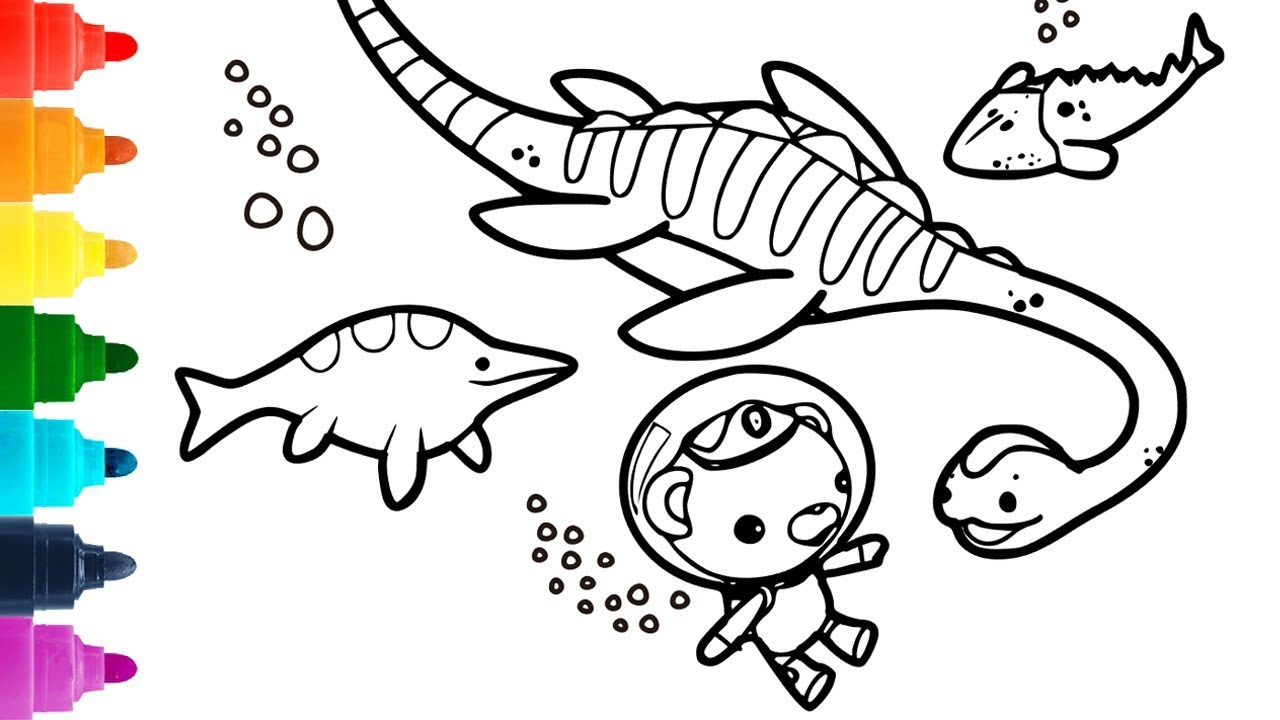 Captain Barnacles Coloring Pages Octonauts Coloring Book Captain Barnacles And Sea Creatures Dinsey Coloring Pages