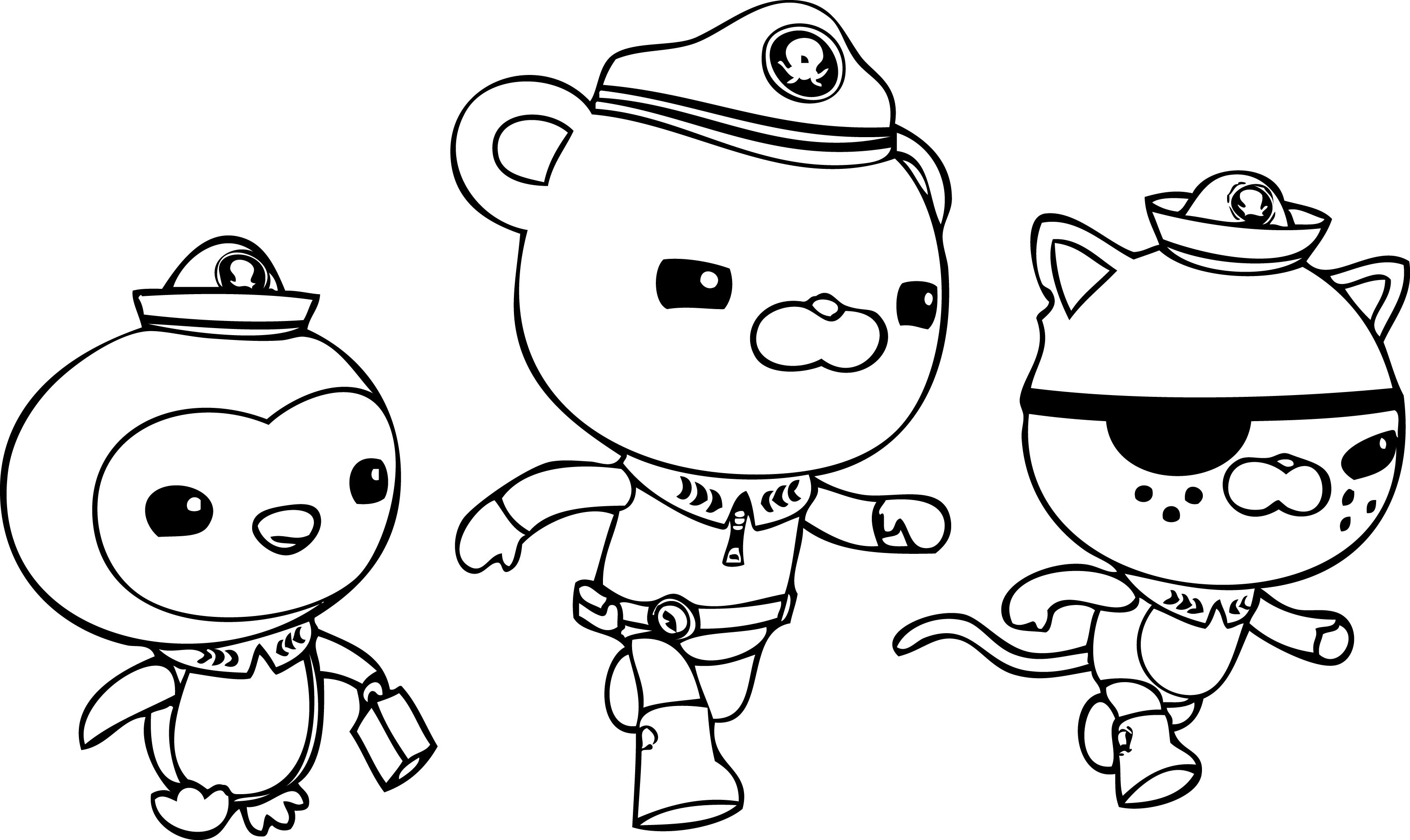 Captain Barnacles Coloring Pages Octonauts Coloring Pages Best Coloring Pages For Kids