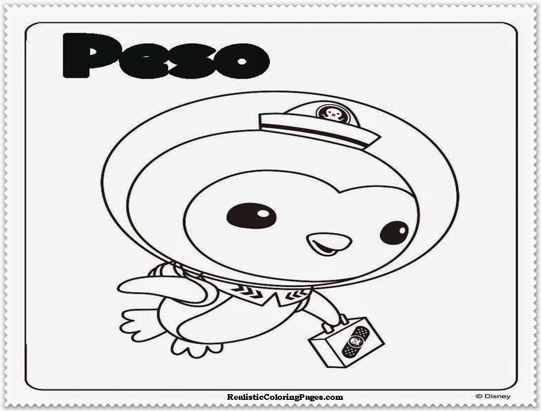 Captain Barnacles Coloring Pages Octonauts Coloring Pages Realistic Coloring Pages Octonauts