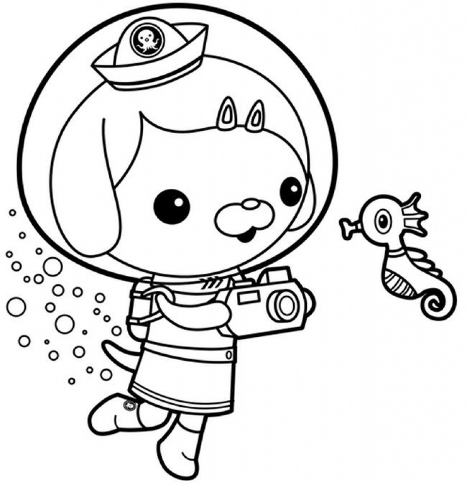 Captain Barnacles Coloring Pages Octonauts Coloring Pages To Print At Getdrawings Free For