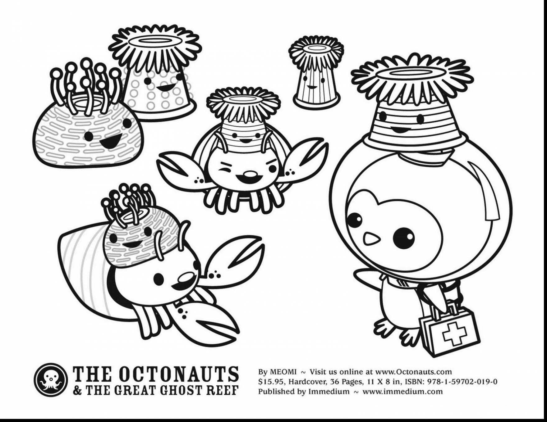 Captain Barnacles Coloring Pages Octonauts Peso Coloring Pages Printable Coloring Page For Kids