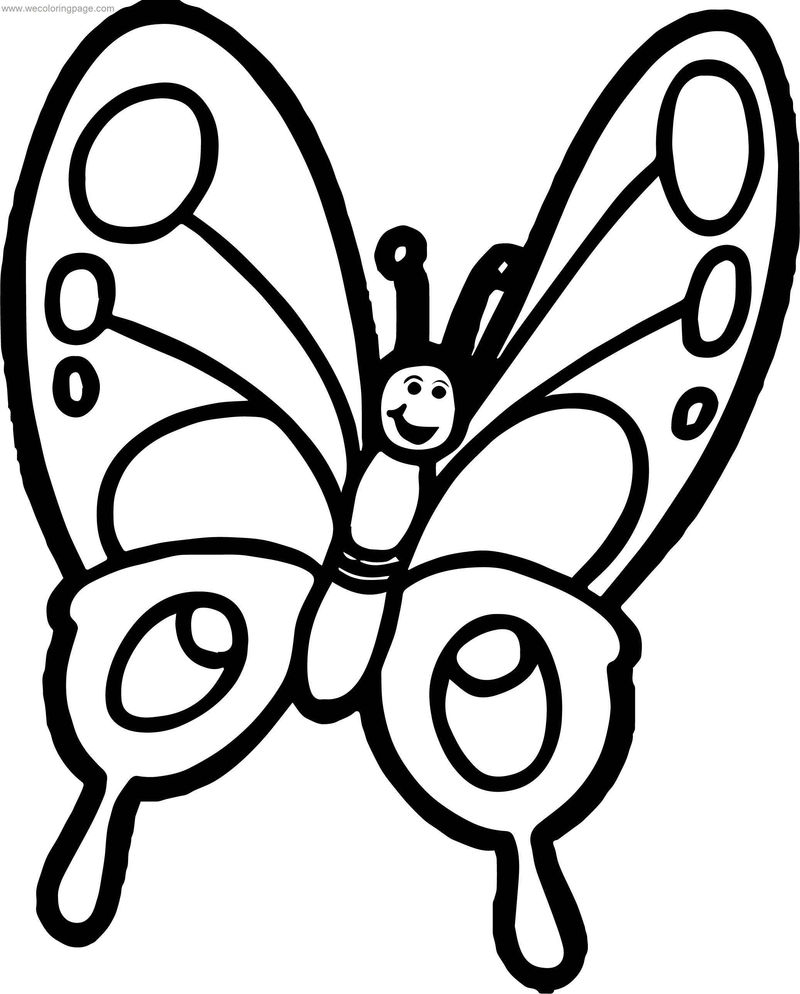 Cartoon Butterflies Coloring Pages Cartoon Butterfly Clipart Coloring Page Printable Coloring Pages
