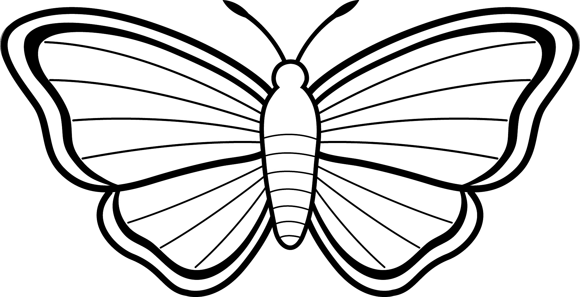 Cartoon Butterflies Coloring Pages Coloring Books Coloring Books Free Butterfly Pictures To Color