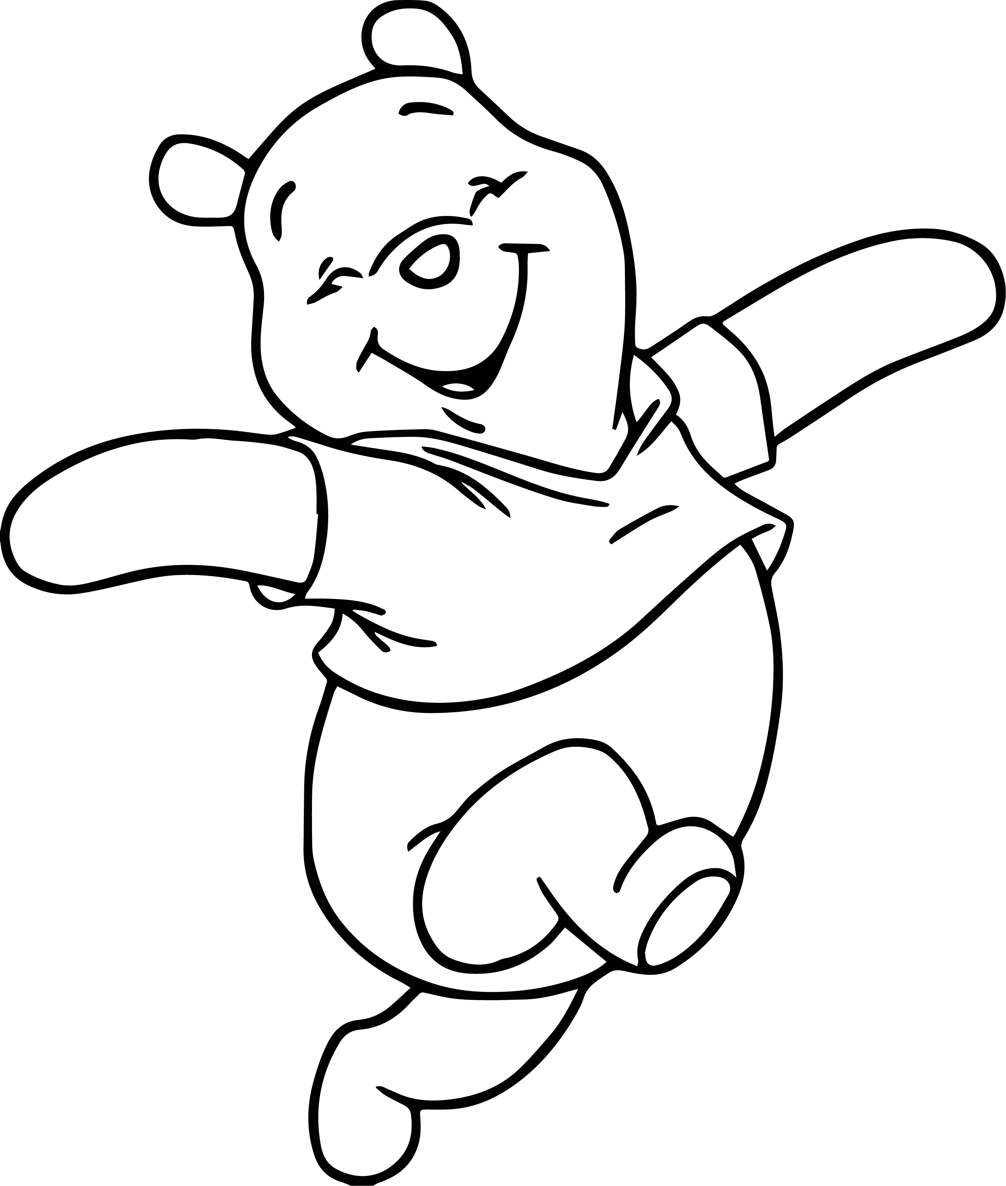 Cartoon Butterflies Coloring Pages Winnie Pooh Happy Butterfly Coloring Page The Cartoon Best Free