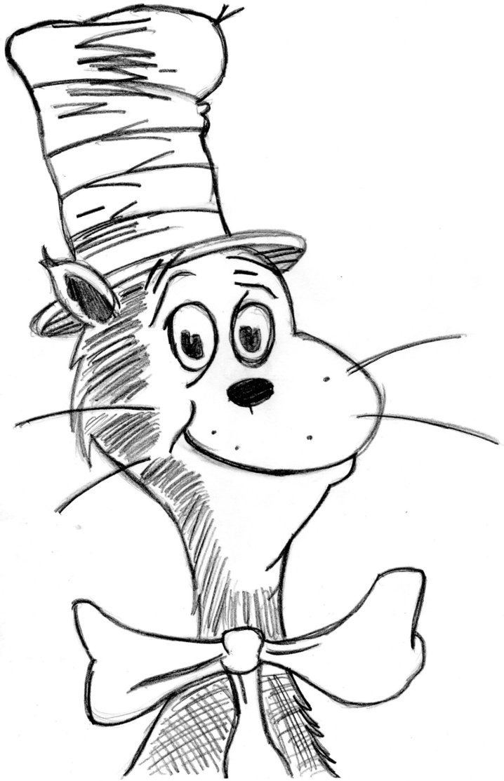 Cat In The Hat Coloring Page Cat And The Hat Coloring Pages At Getdrawings Free For