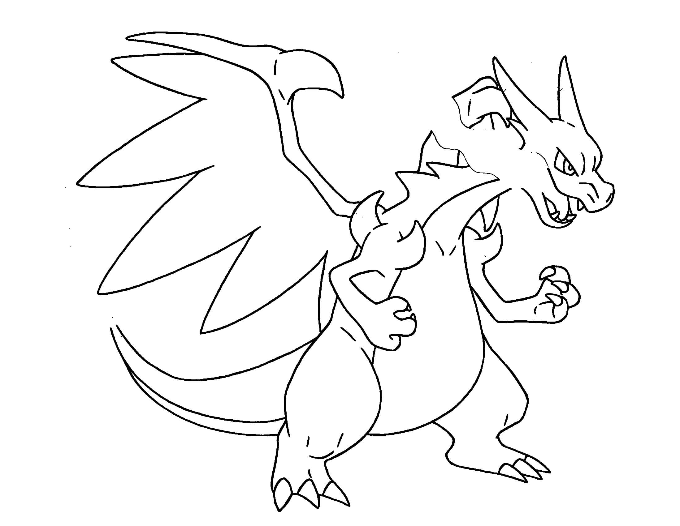 Charizard Coloring Pages Pokemon Coloring Pages Mega Charizard X Coloringstar