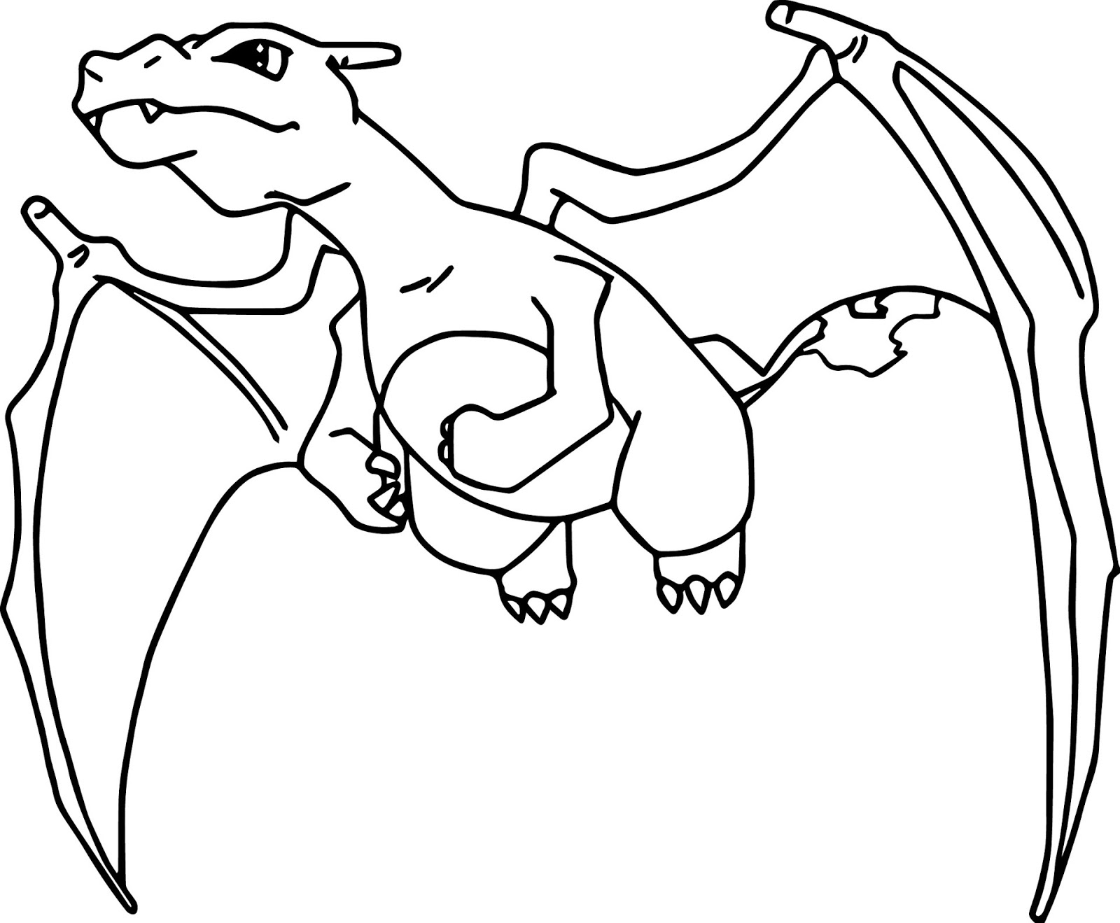 Charizard Coloring Pages Printable Charizard Coloring Pages For Free Free Pokemon Coloring