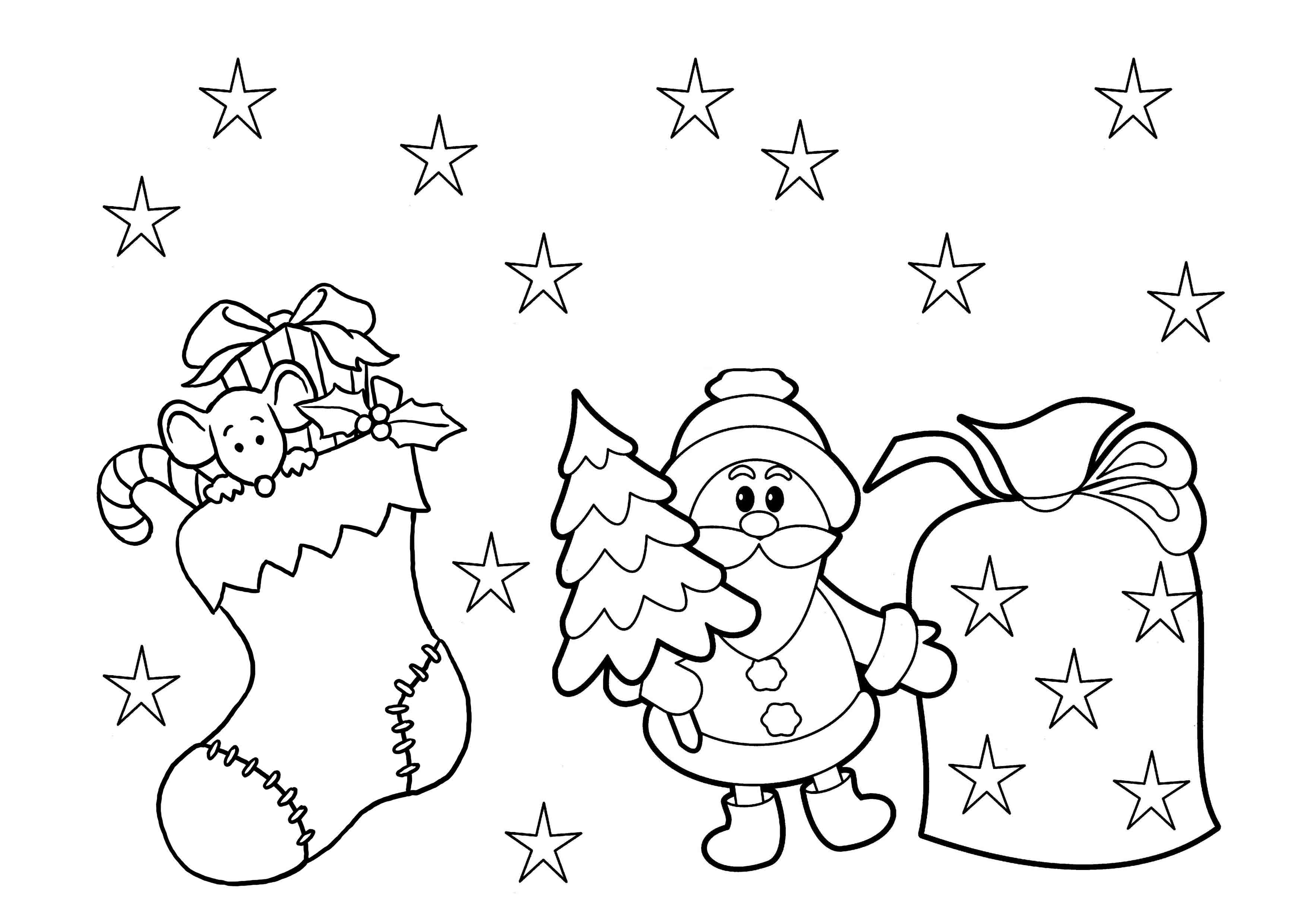 Children's Christmas Coloring Pages Free Coloring Christmas Coloring Pages For Preschoolers Free Printable