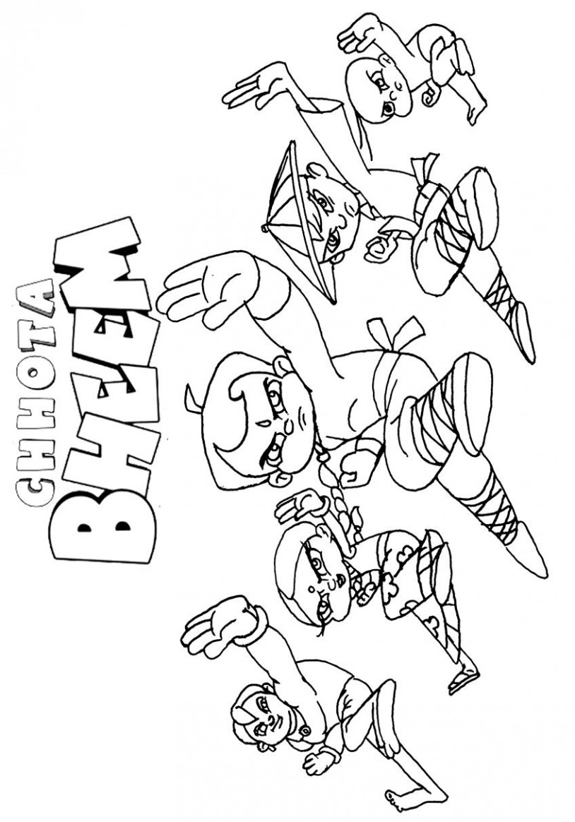 Chota Bheem Coloring Pages Oggy And The Cockroaches Coloring Games Chota Bheem Coloring Pages