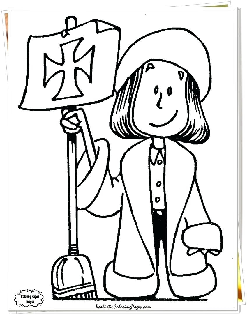 Christopher Columbus Coloring Pages Christopher Columbus Coloring Pages For Kids With Christopher