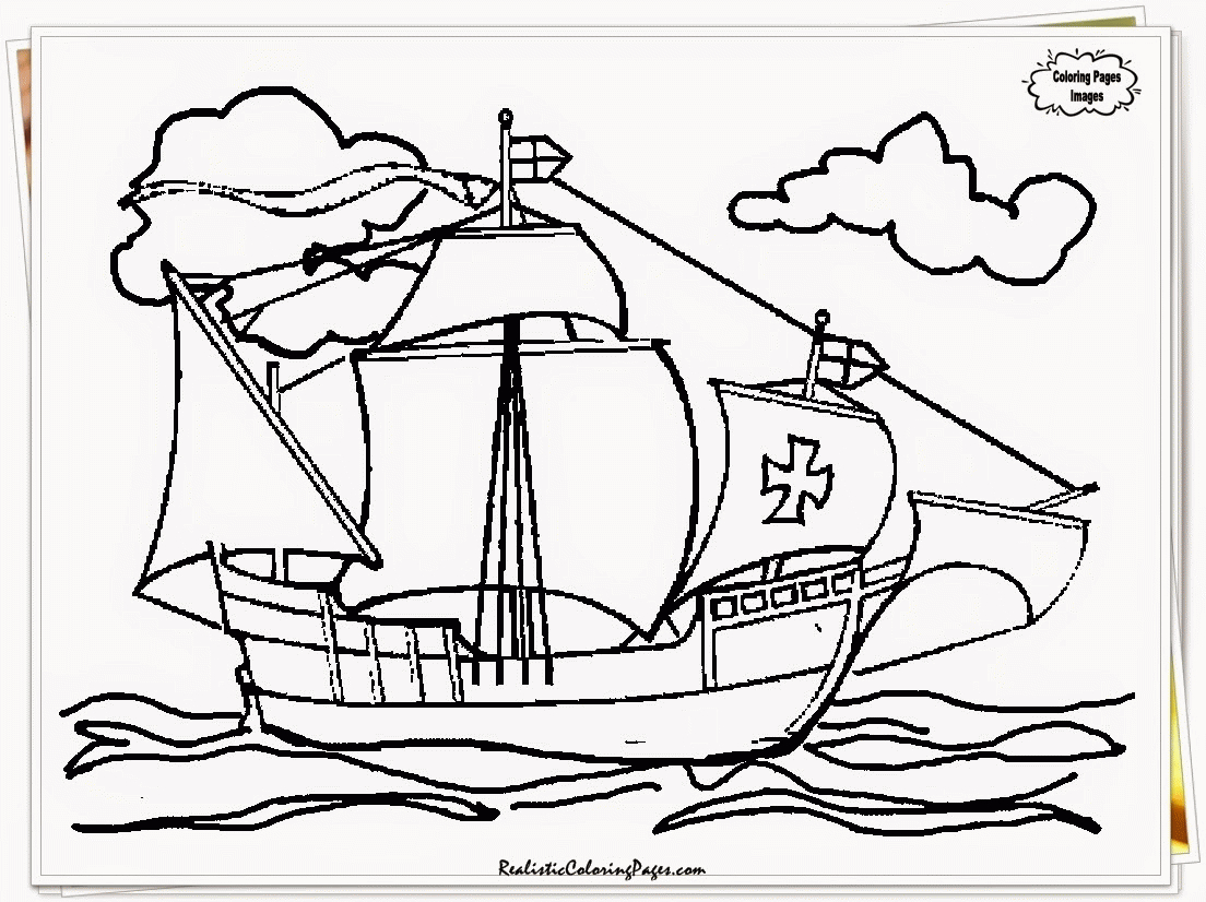 Christopher Columbus Coloring Pages Round Earth Coloring Pages Printable Christopher Columbus Coloring