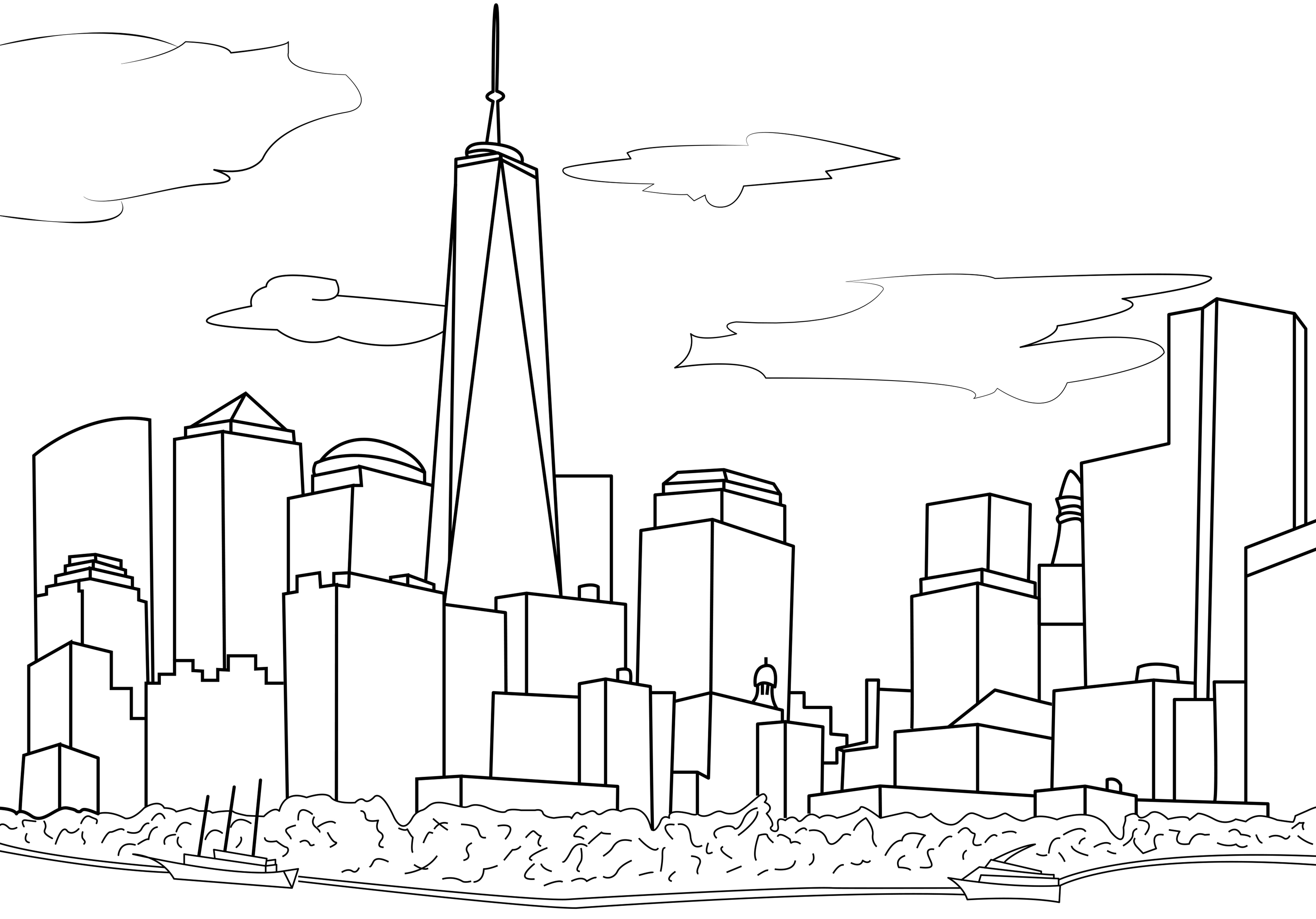 City Coloring Page City Coloring Pages Best Coloring Pages For Kids