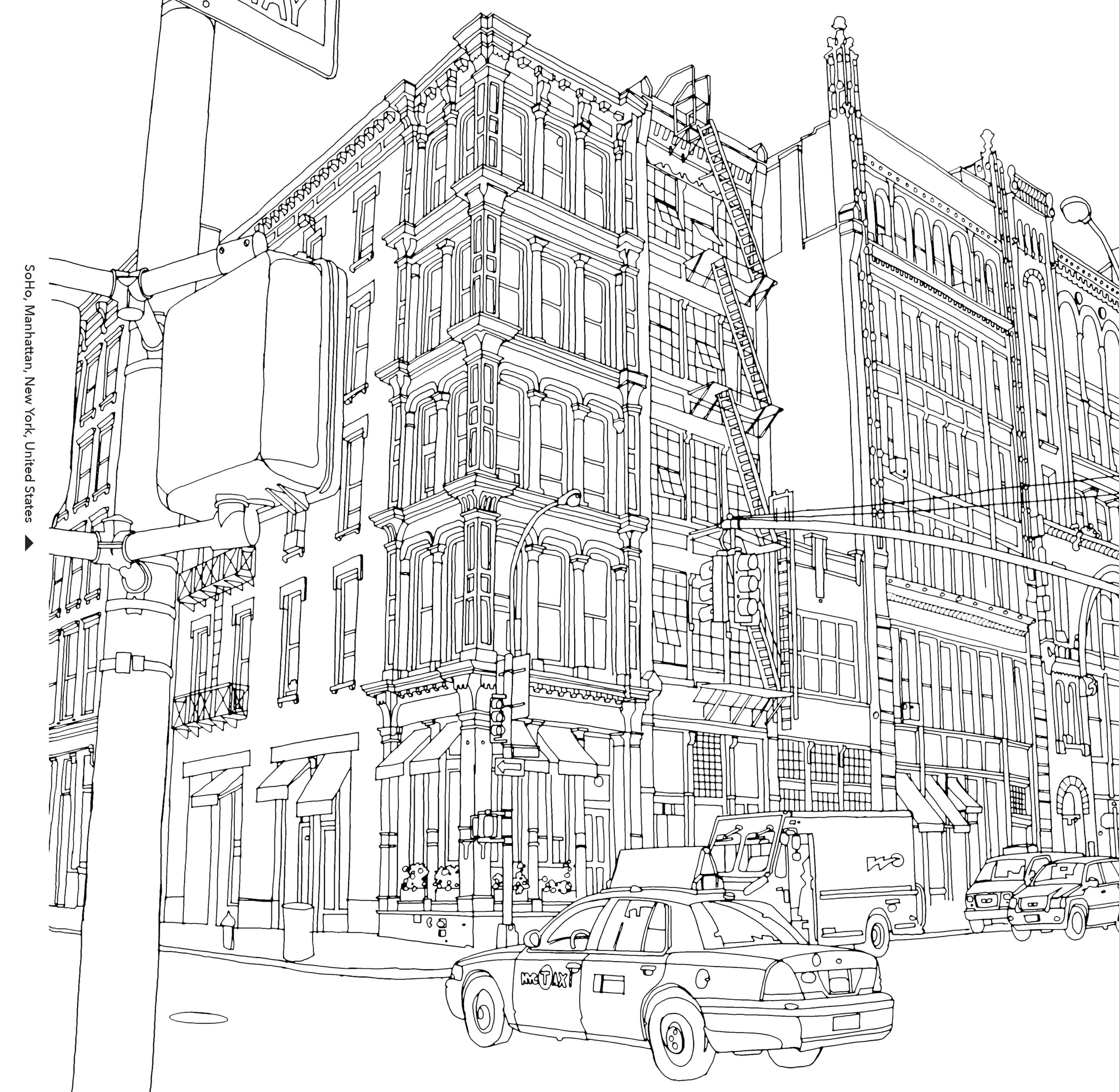 City Coloring Page New York City Coloring Pages Best Of City Coloring Page Ziglafo