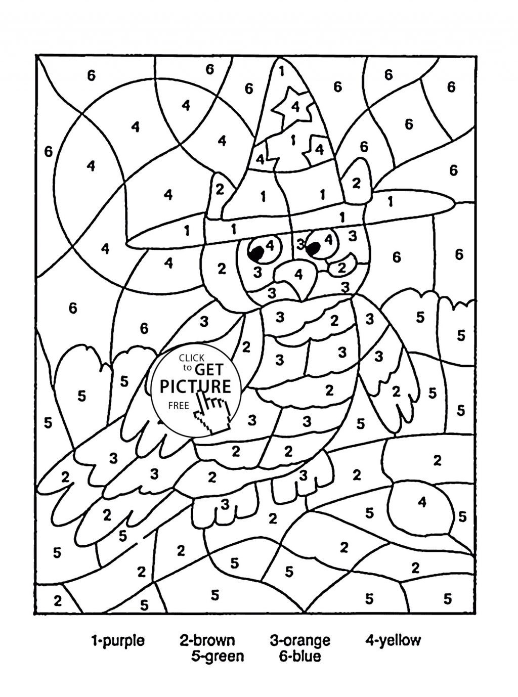 Color Orange Coloring Pages Coloring Pages Coloring Pages Page For Kids With Numbers Appealing